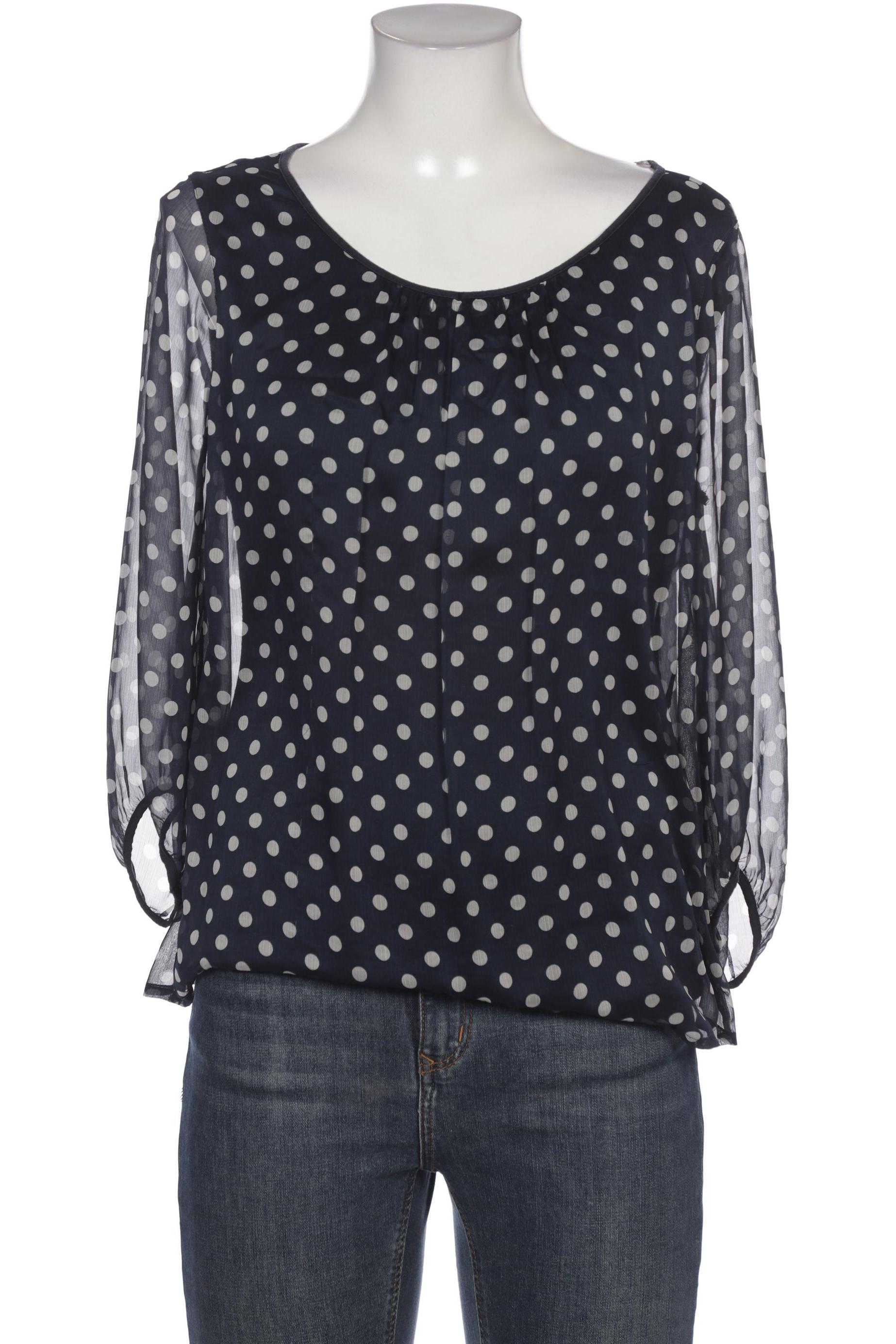 

Comma Damen Bluse, marineblau