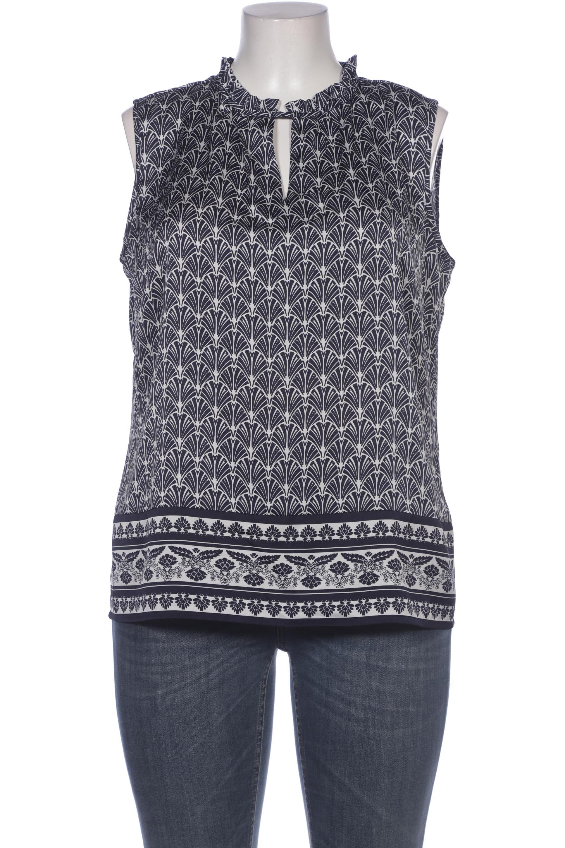 

Comma Damen Bluse, marineblau, Gr. 44
