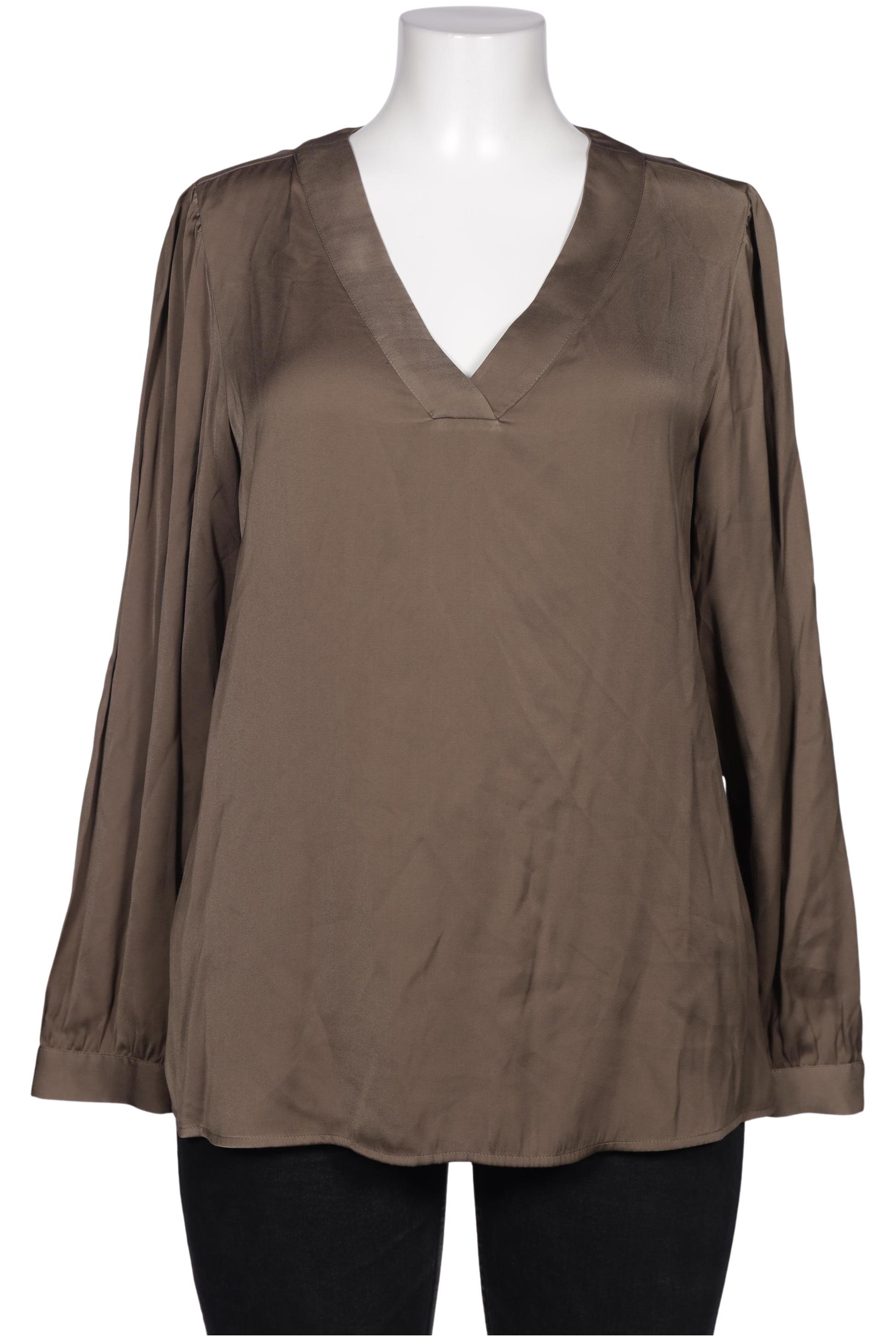 

Comma Damen Bluse, braun, Gr. 44
