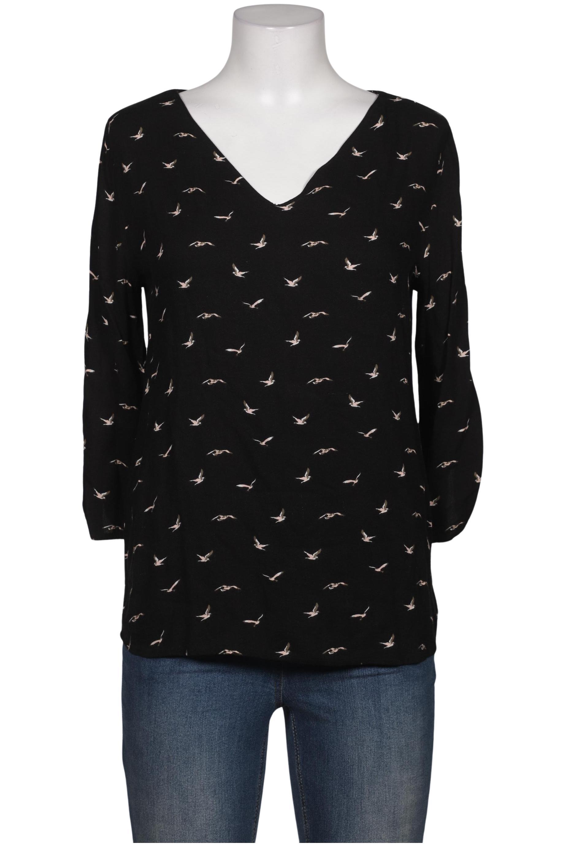 

Comma Damen Bluse, schwarz, Gr. 38