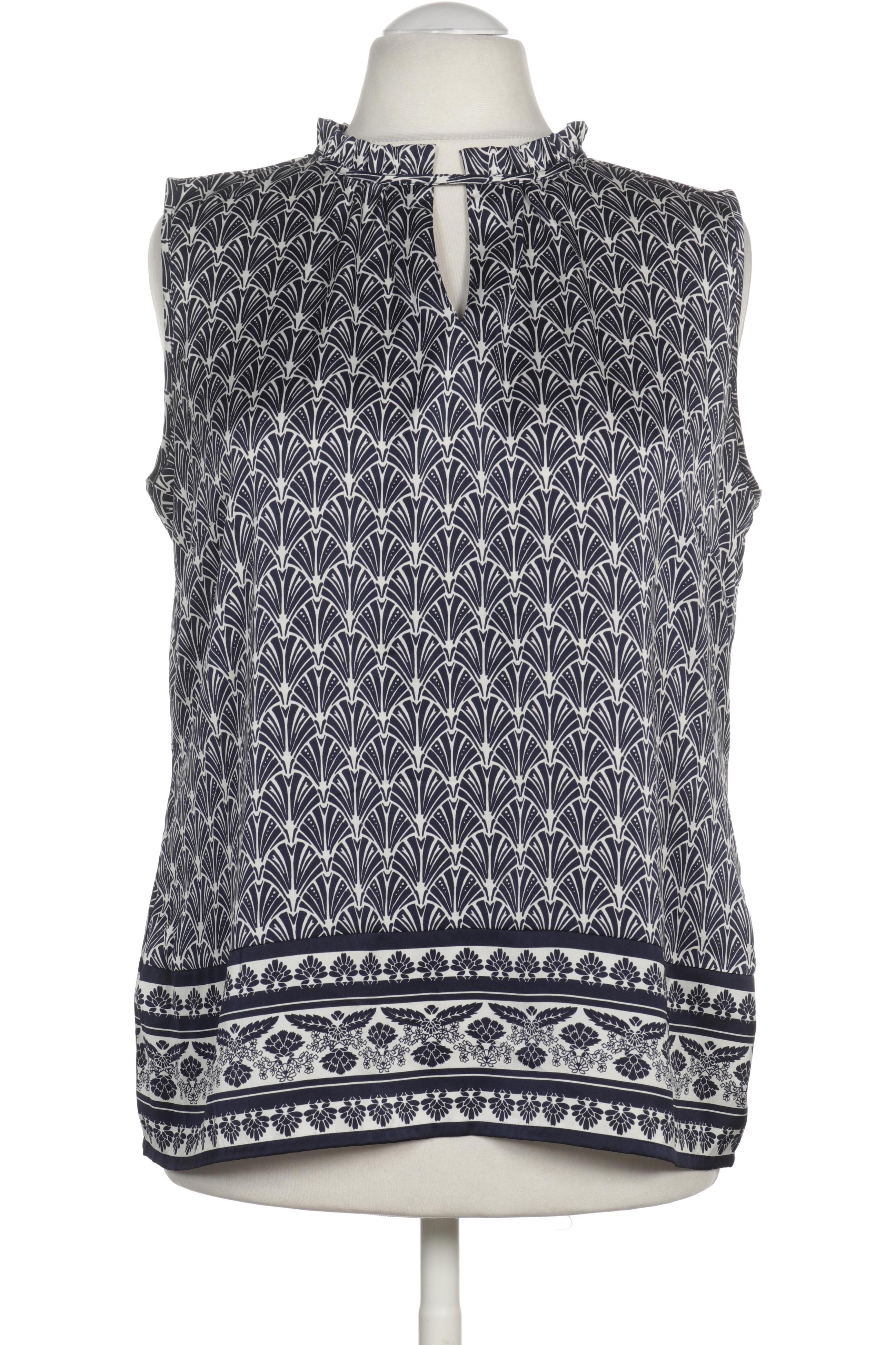 

Comma Damen Bluse, blau, Gr. 40