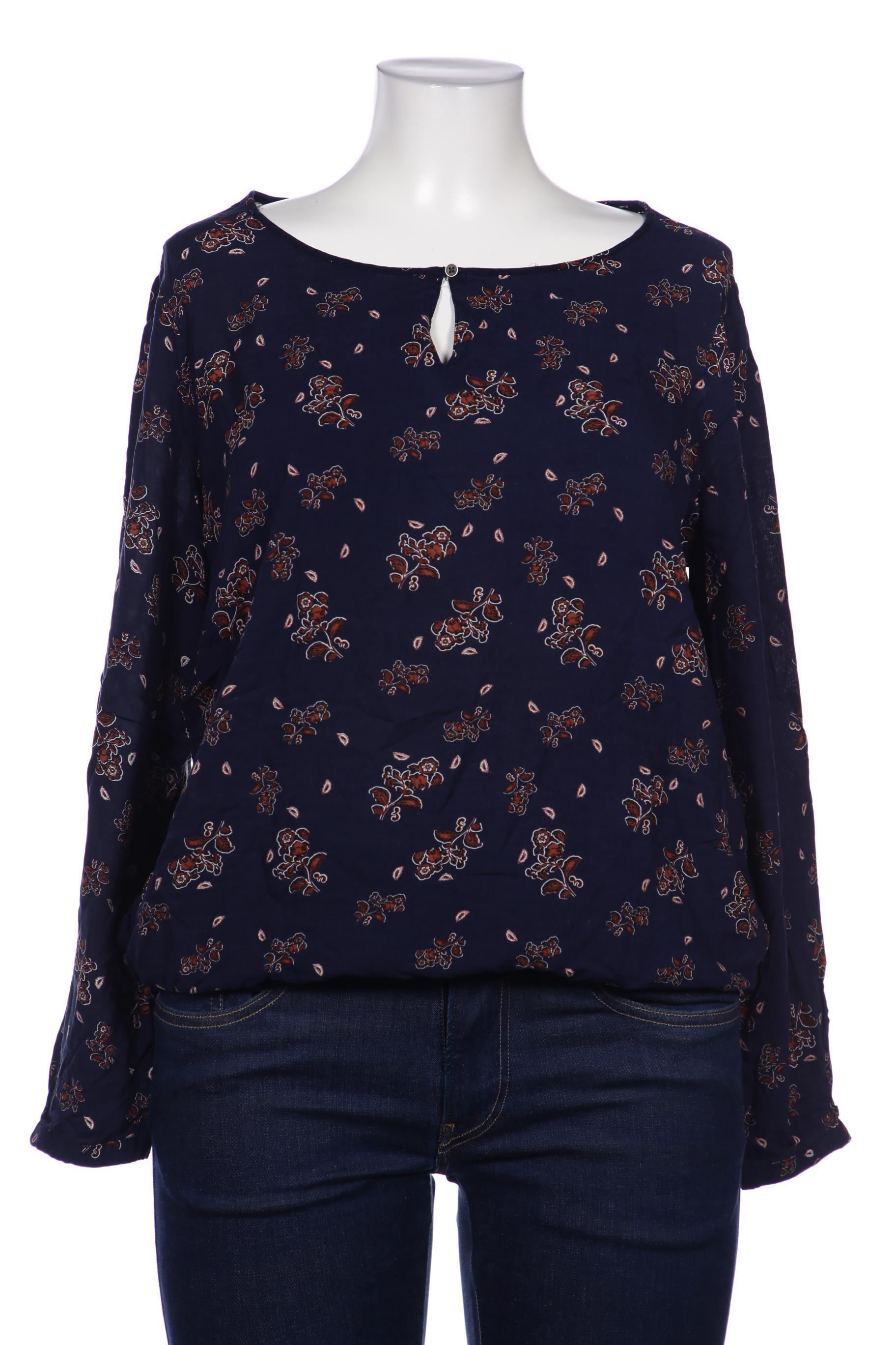 

Comma Damen Bluse, marineblau