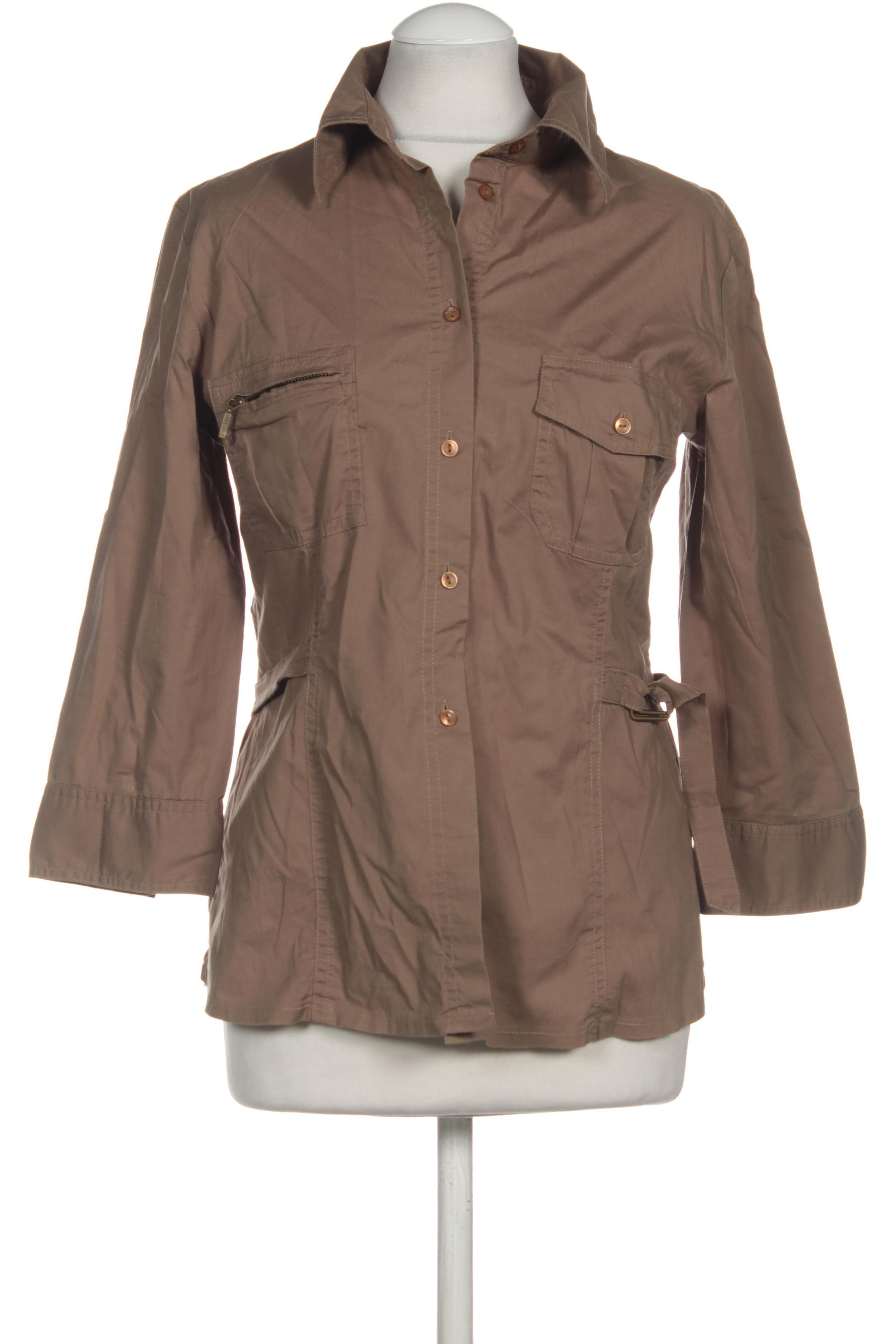 

Comma Damen Bluse, braun, Gr. 38