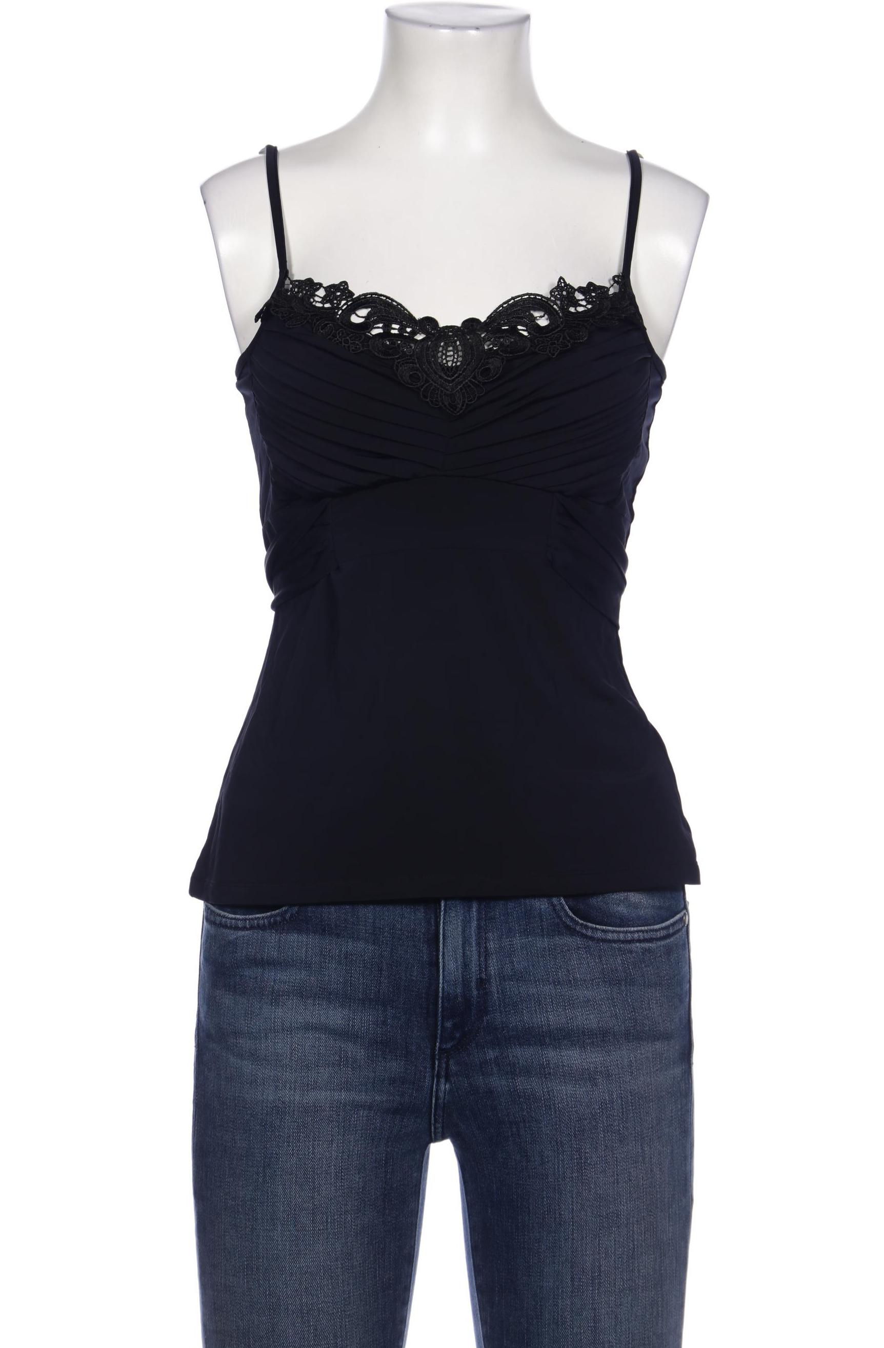 

Comma Damen Bluse, marineblau