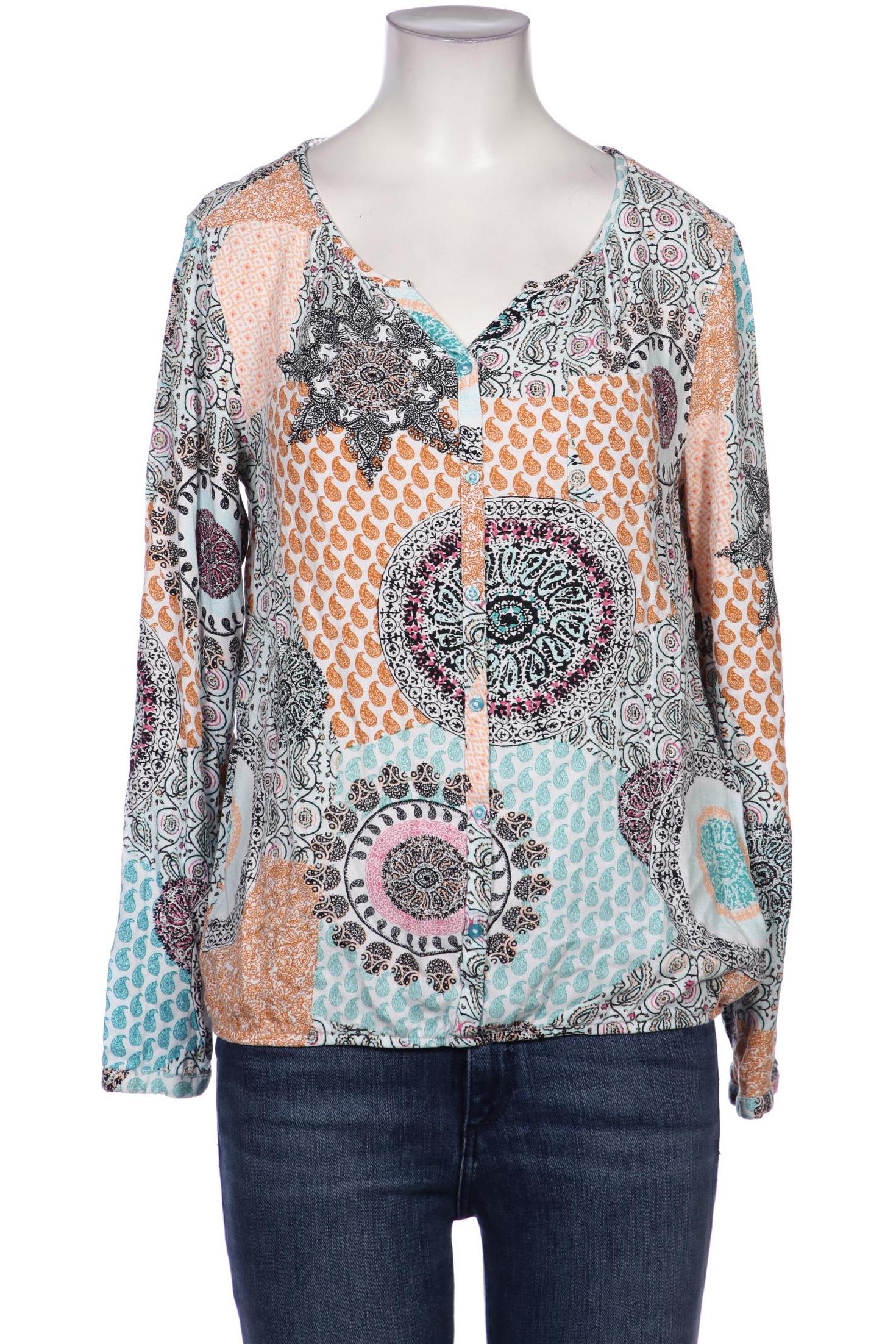 

Comma Damen Bluse, mehrfarbig