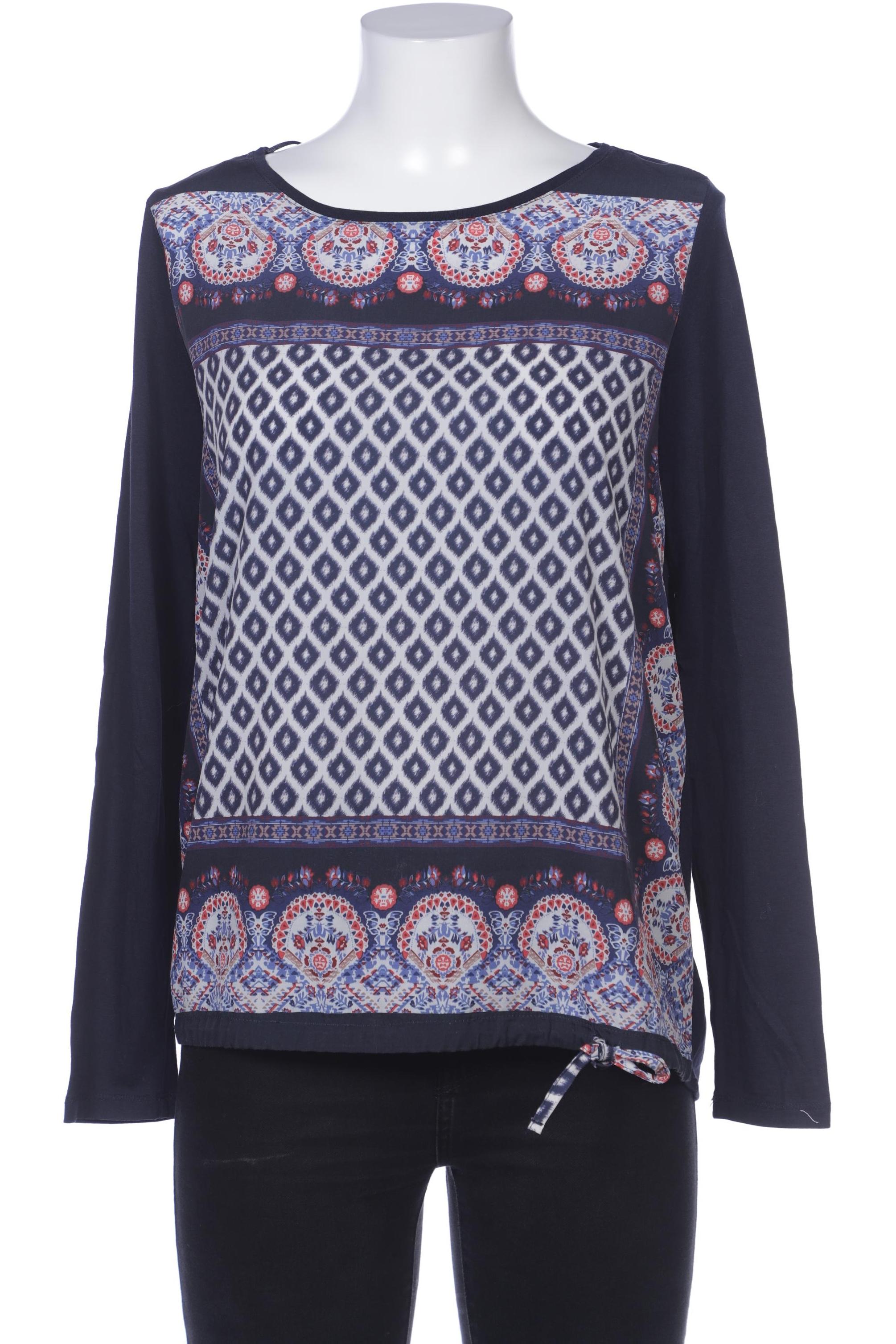 

Comma Damen Bluse, marineblau, Gr. 40
