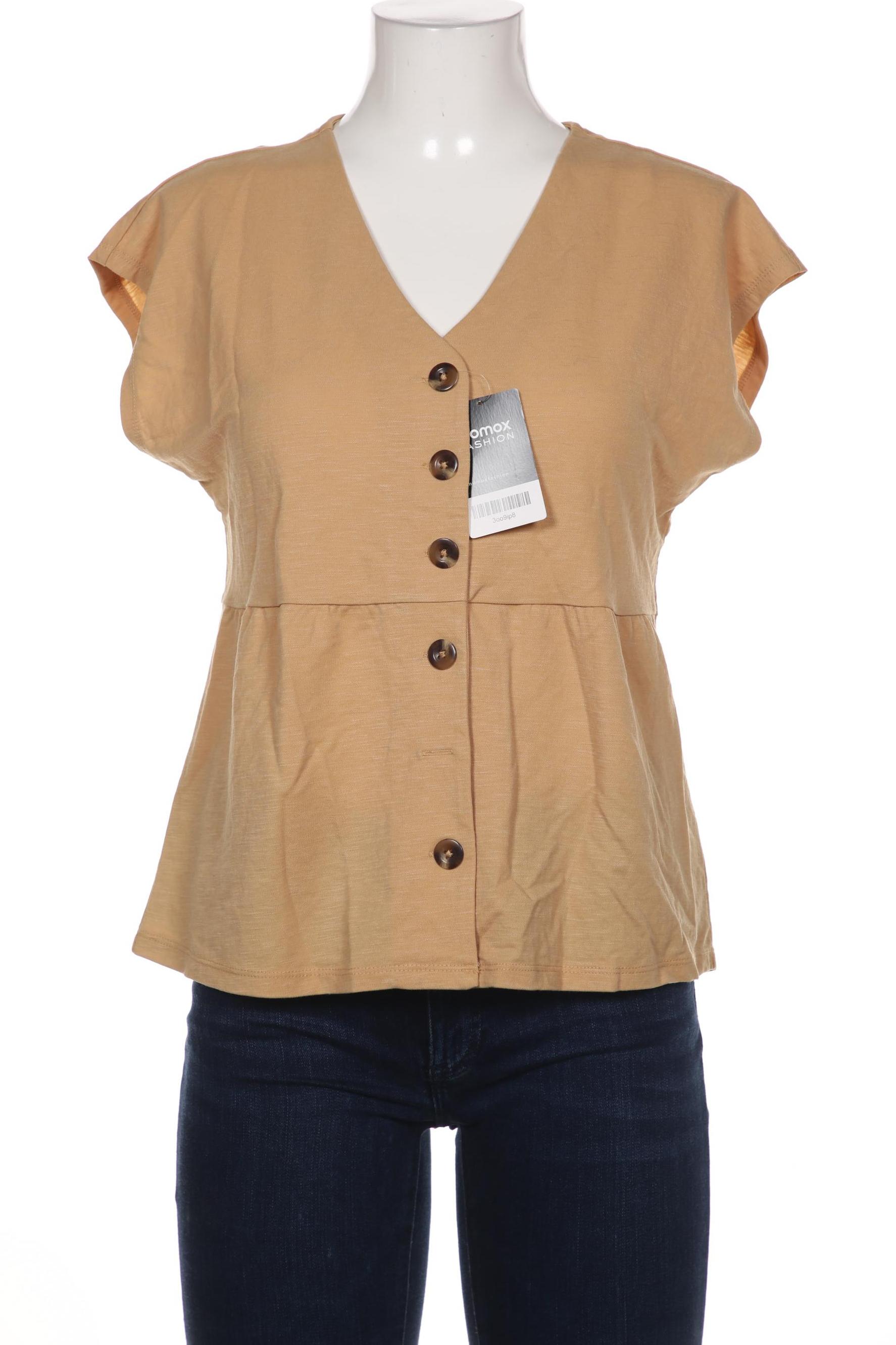 

Comma Damen Bluse, beige, Gr. 38