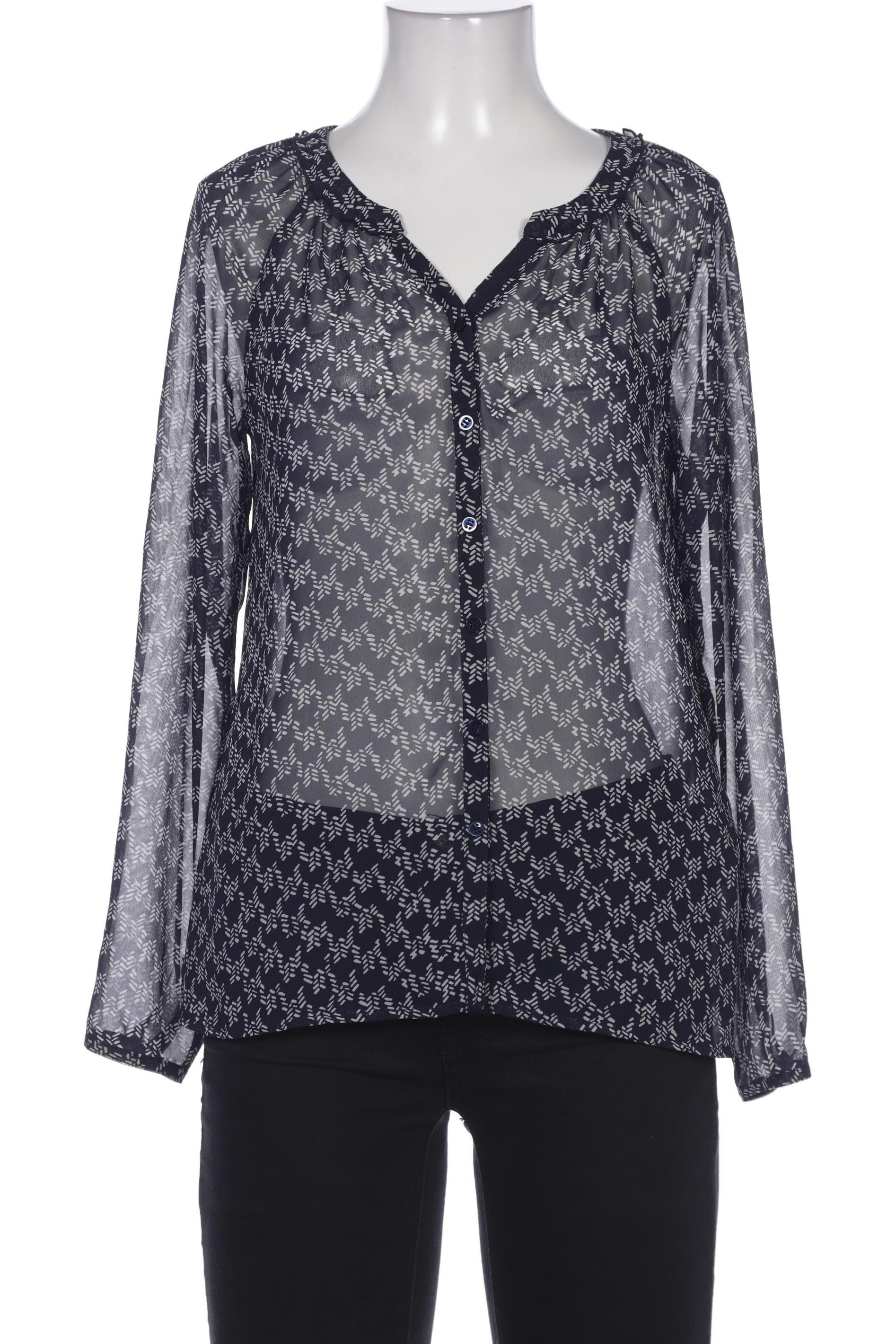 

Comma Damen Bluse, marineblau, Gr. 34