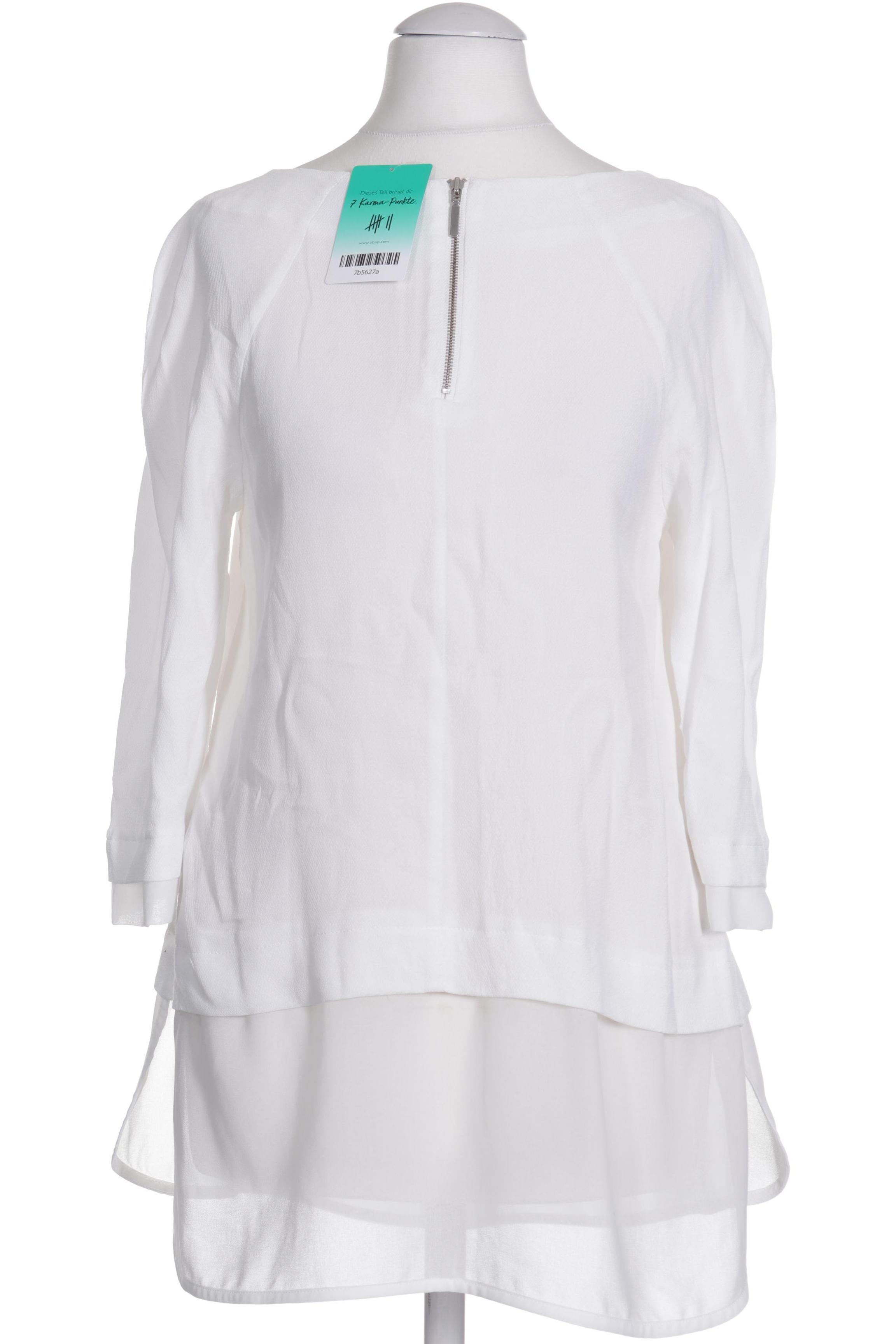 

Comma Damen Bluse, weiß, Gr. 34