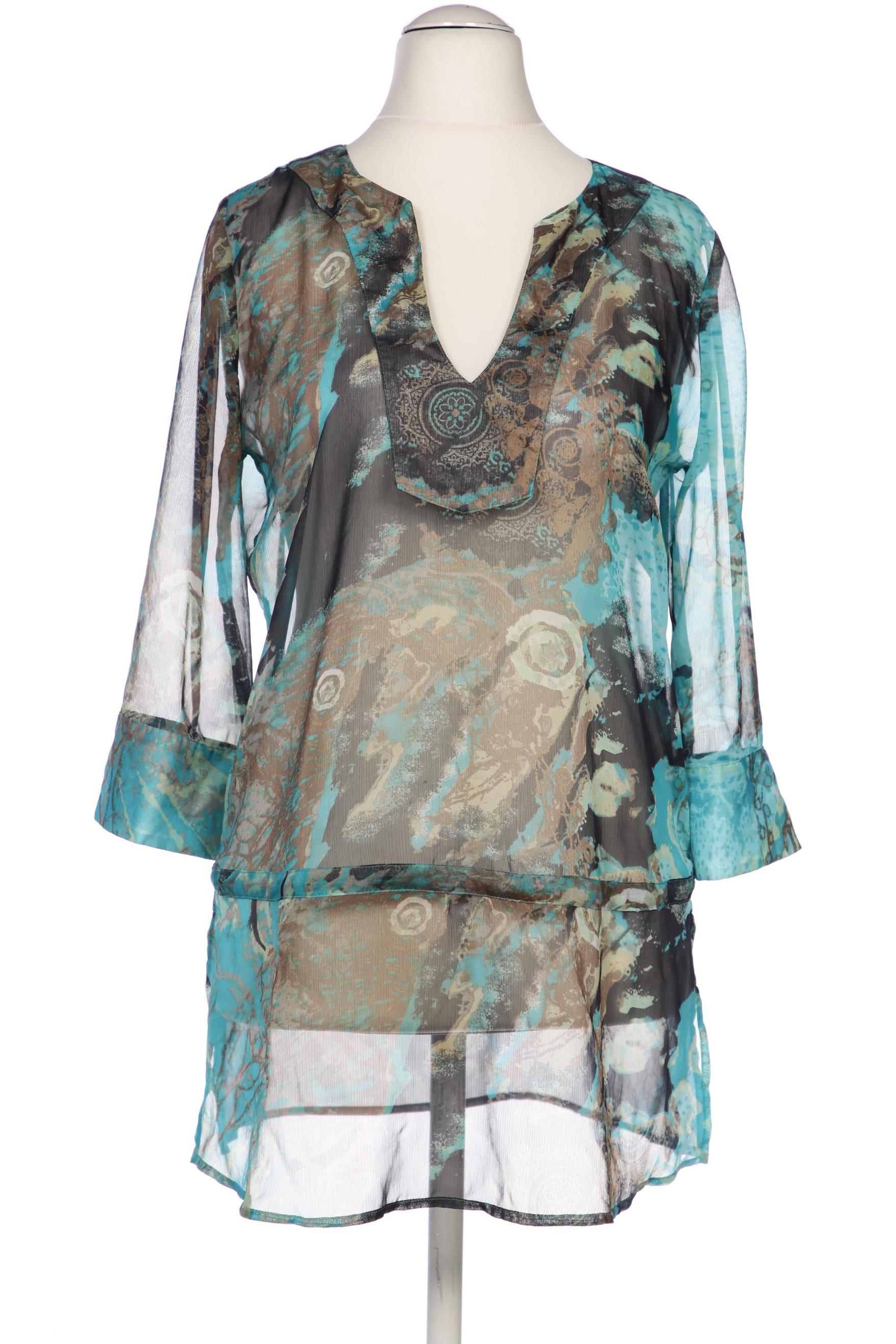 

Comma Damen Bluse, türkis, Gr. 36
