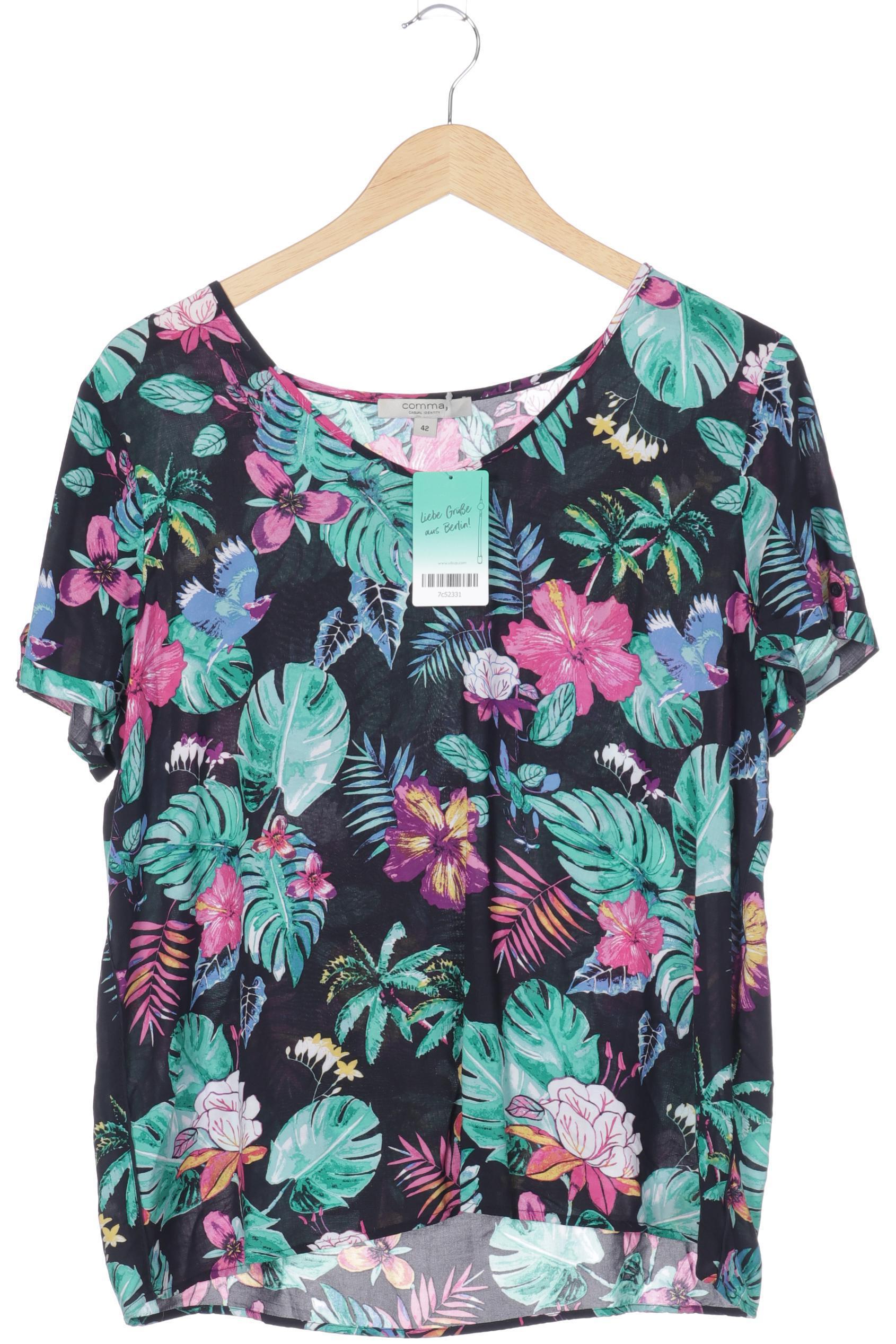 

Comma Damen Bluse, schwarz, Gr. 42