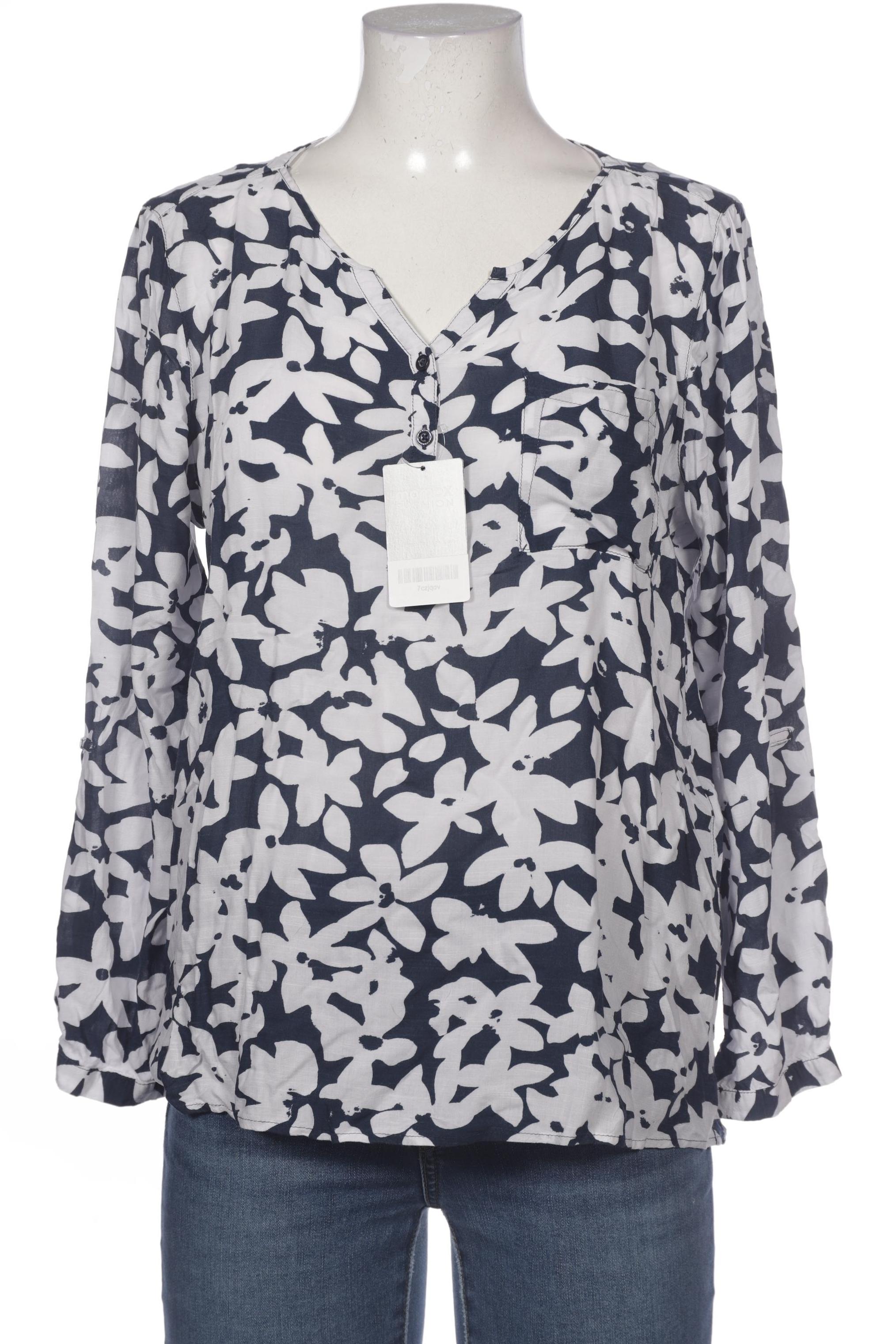 

Comma Damen Bluse, marineblau, Gr. 40