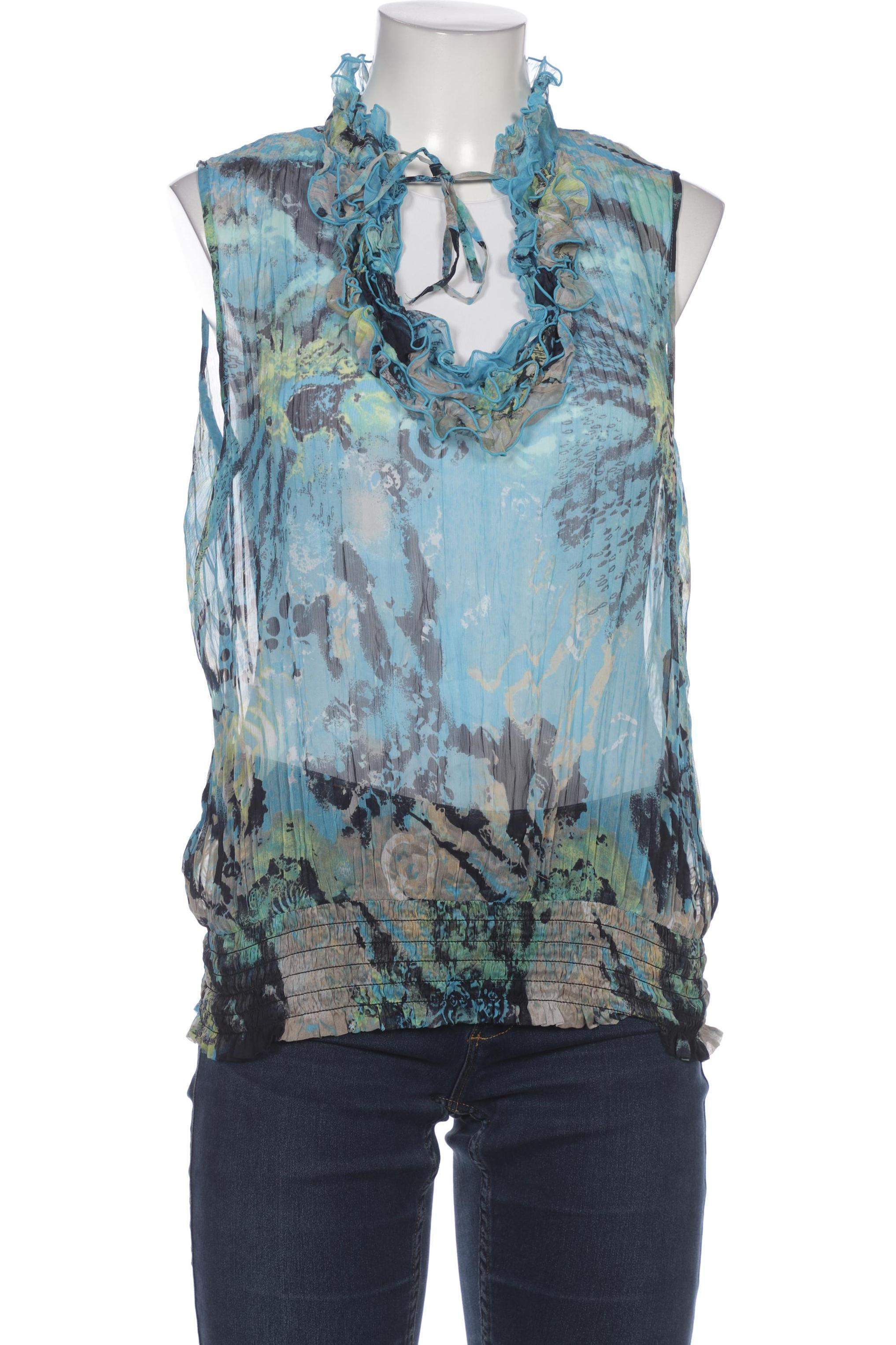

Comma Damen Bluse, blau