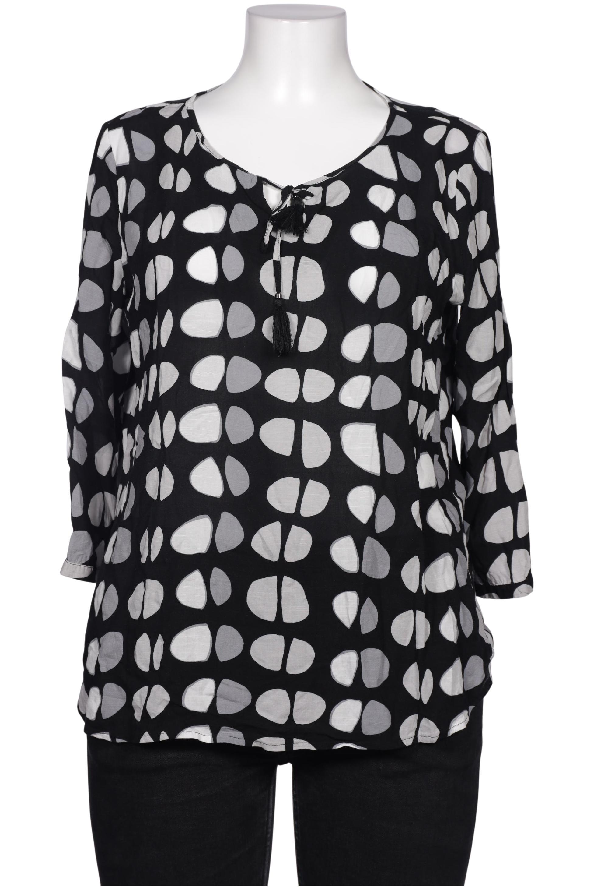 

Comma Damen Bluse, schwarz, Gr. 42