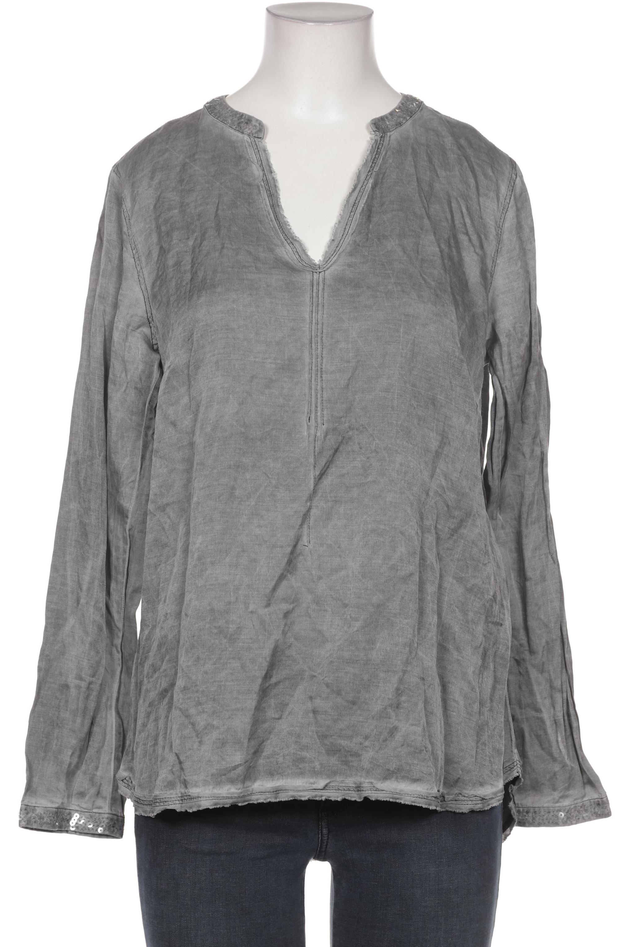 

Comma Damen Bluse, grau, Gr. 38