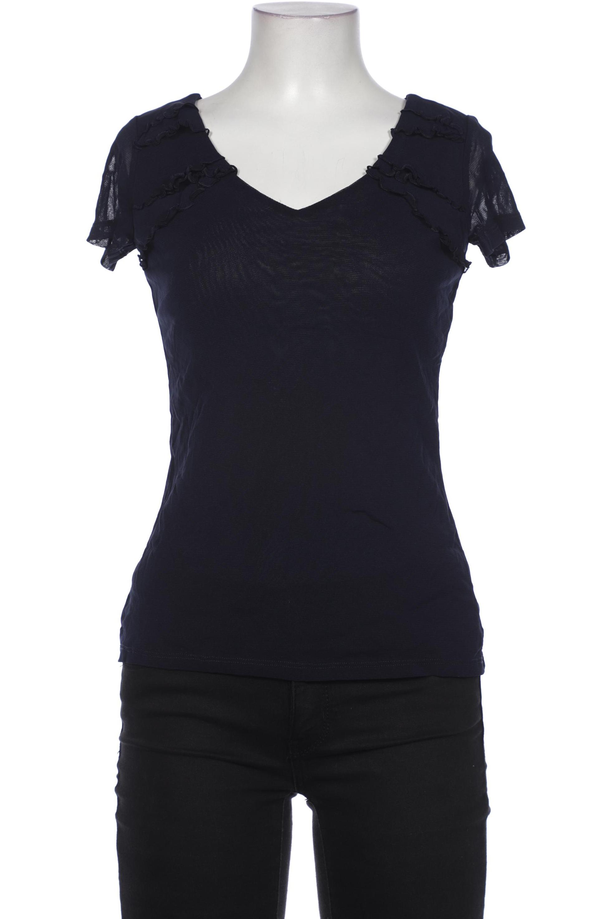 

Comma Damen Bluse, marineblau, Gr. 34
