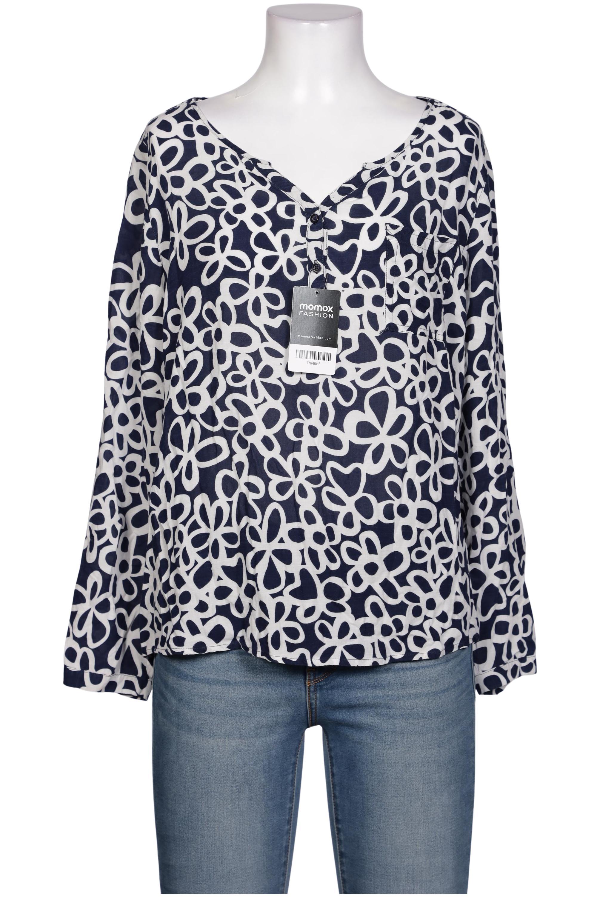 

Comma Damen Bluse, marineblau, Gr. 40