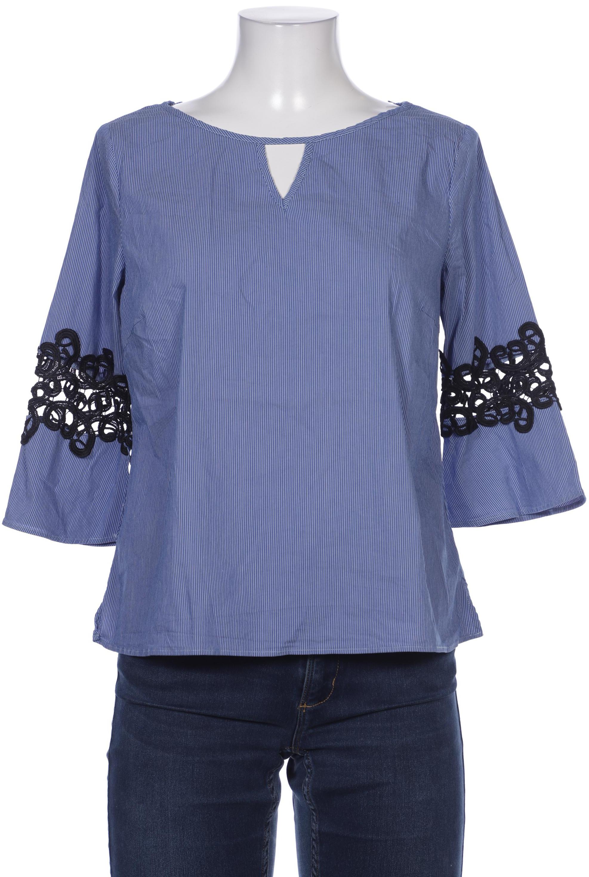 

Comma Damen Bluse, blau, Gr. 40