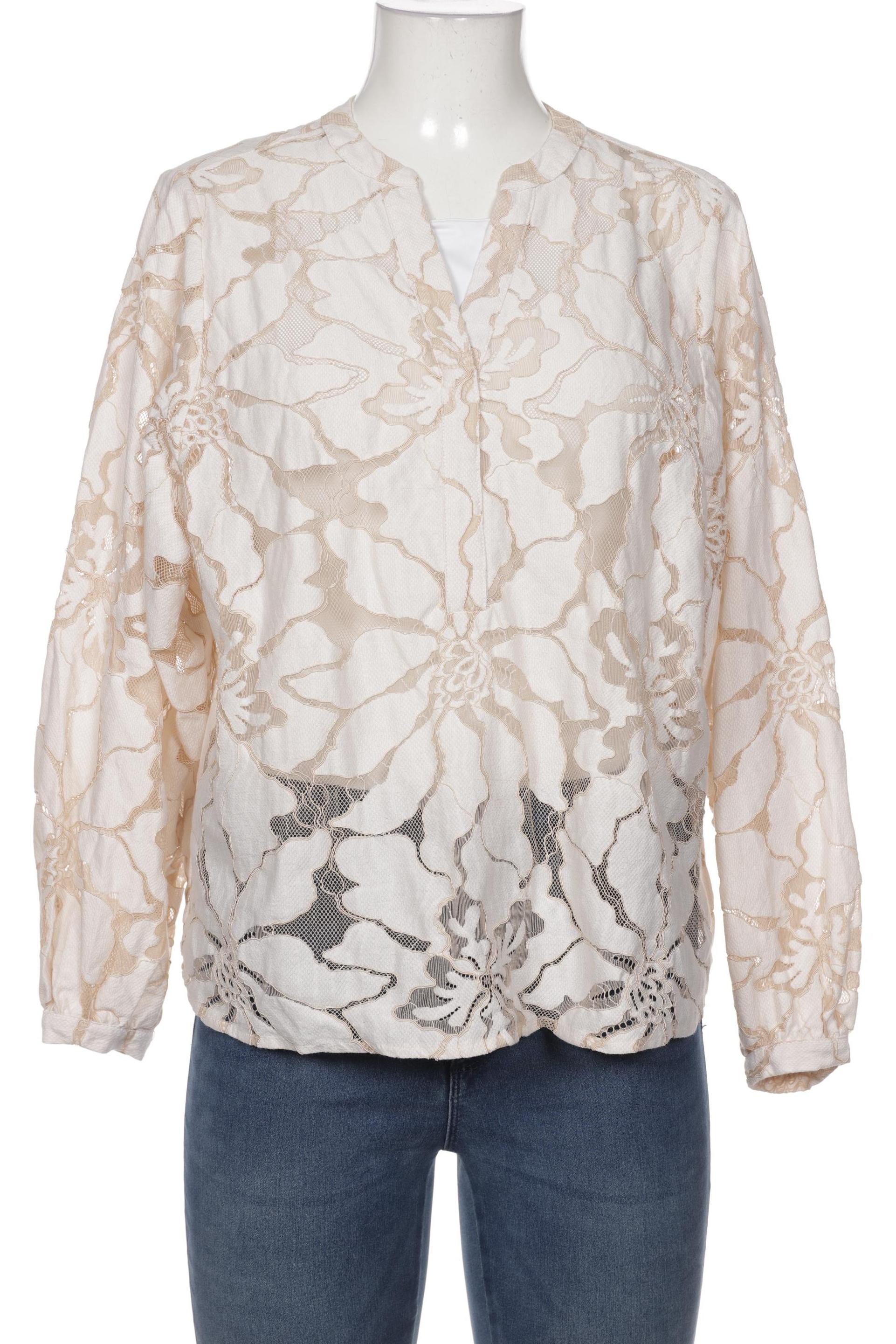 

Comma Damen Bluse, beige, Gr. 42