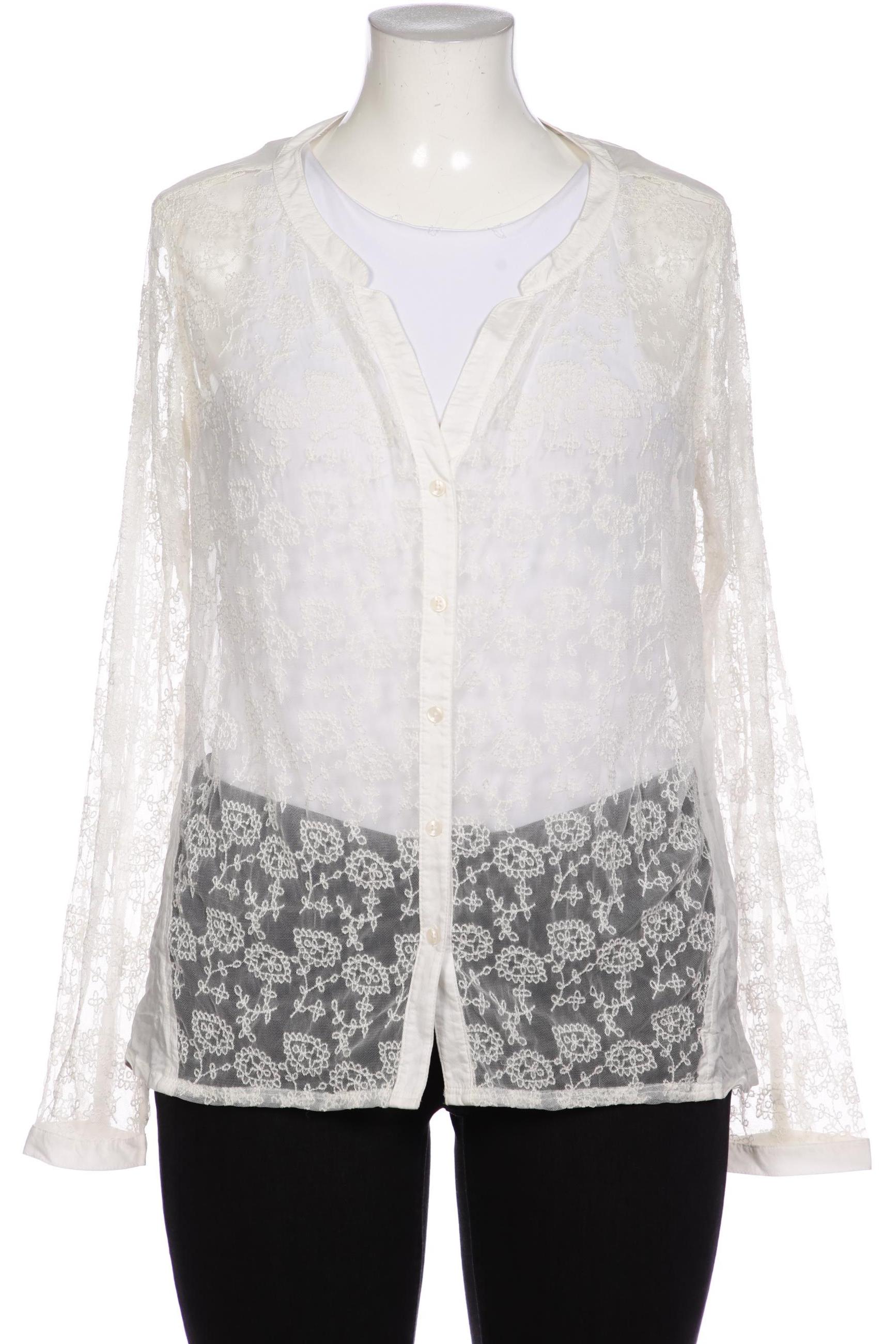 

Comma Damen Bluse, weiß, Gr. 42