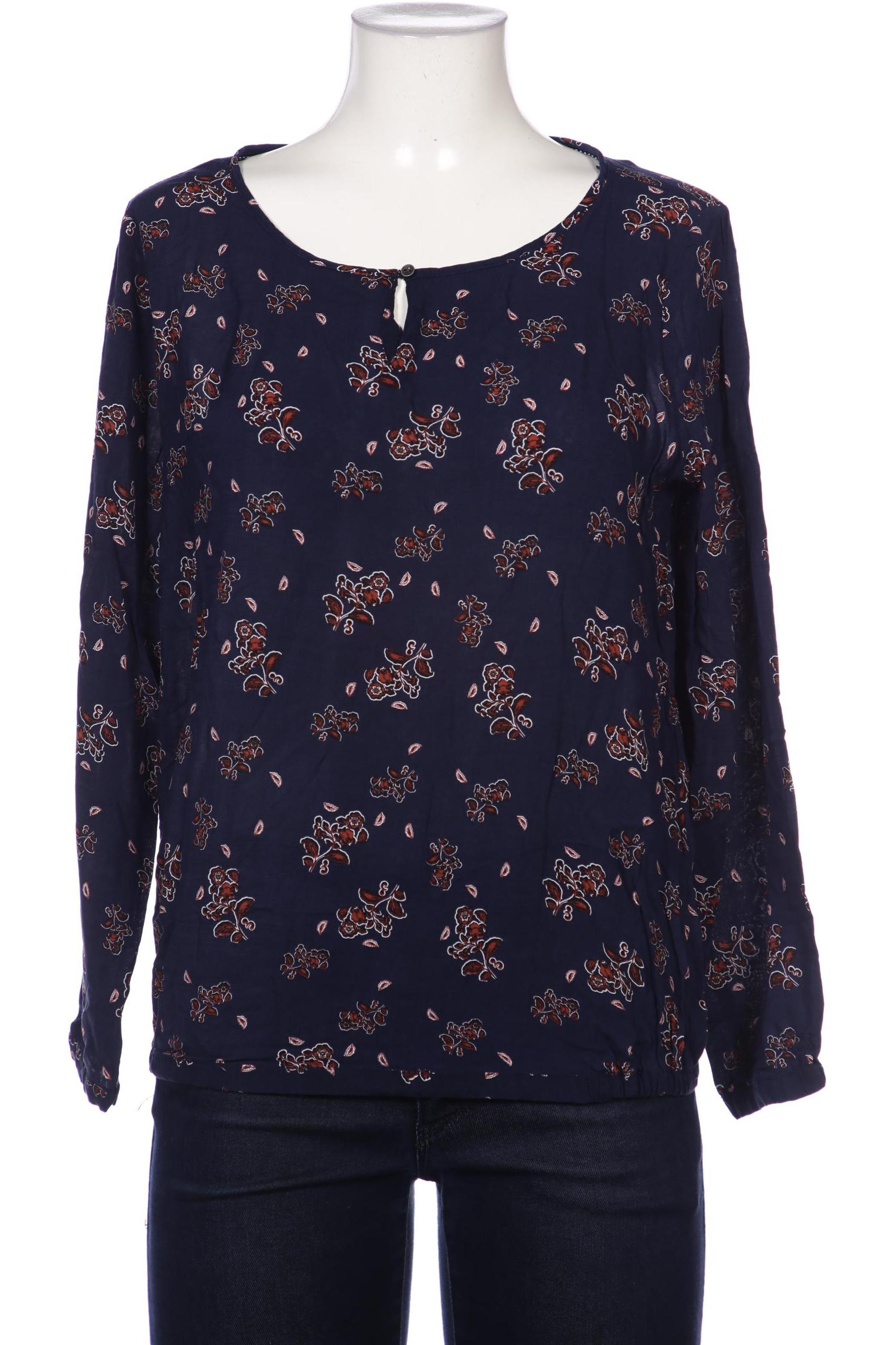 

Comma Damen Bluse, marineblau, Gr. 40