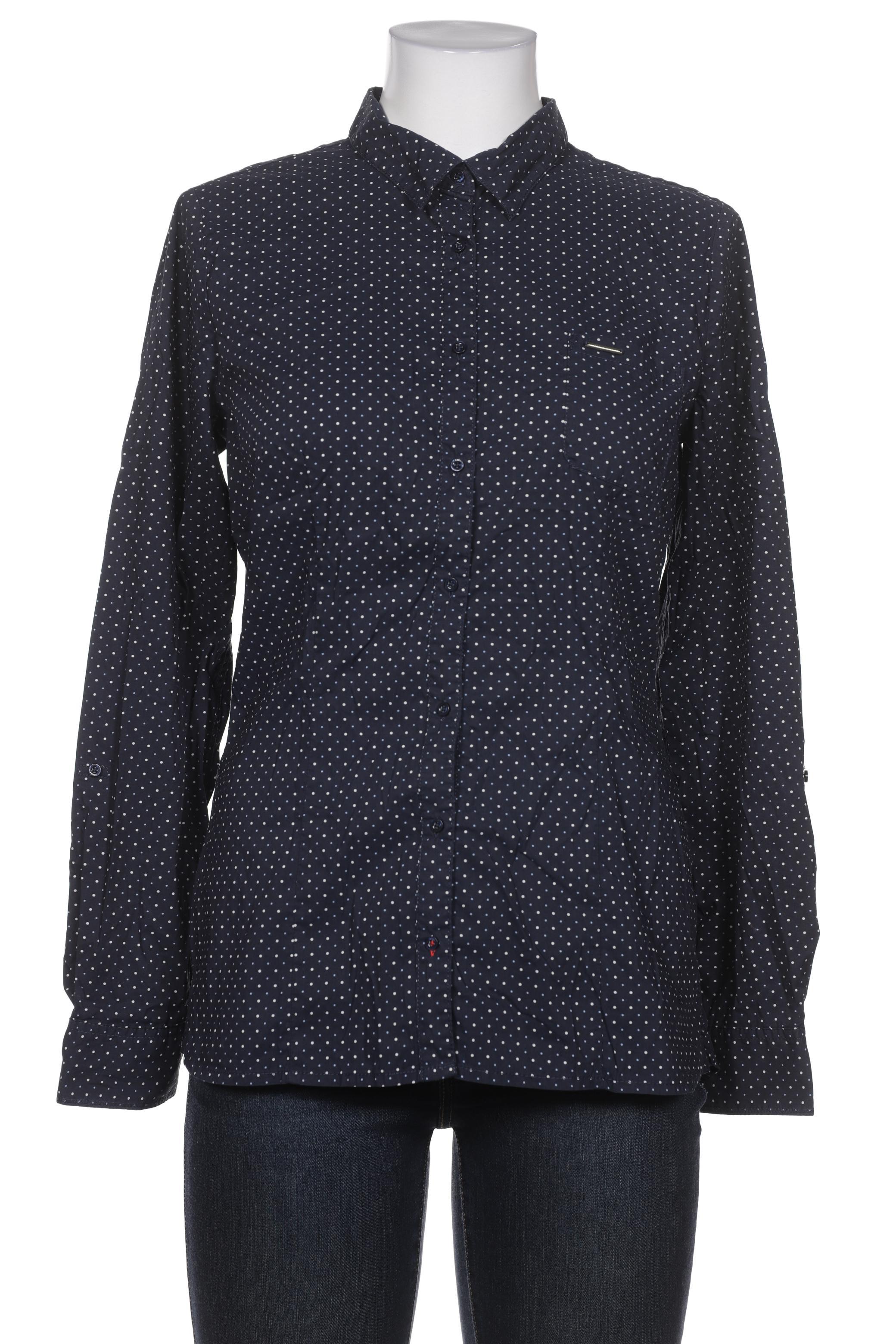 

Comma Damen Bluse, marineblau, Gr. 38