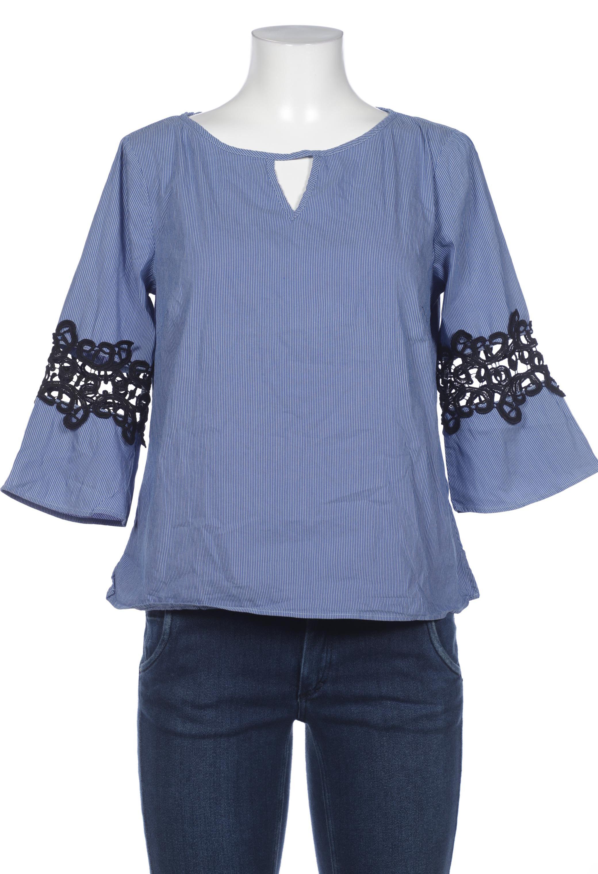 

Comma Damen Bluse, blau