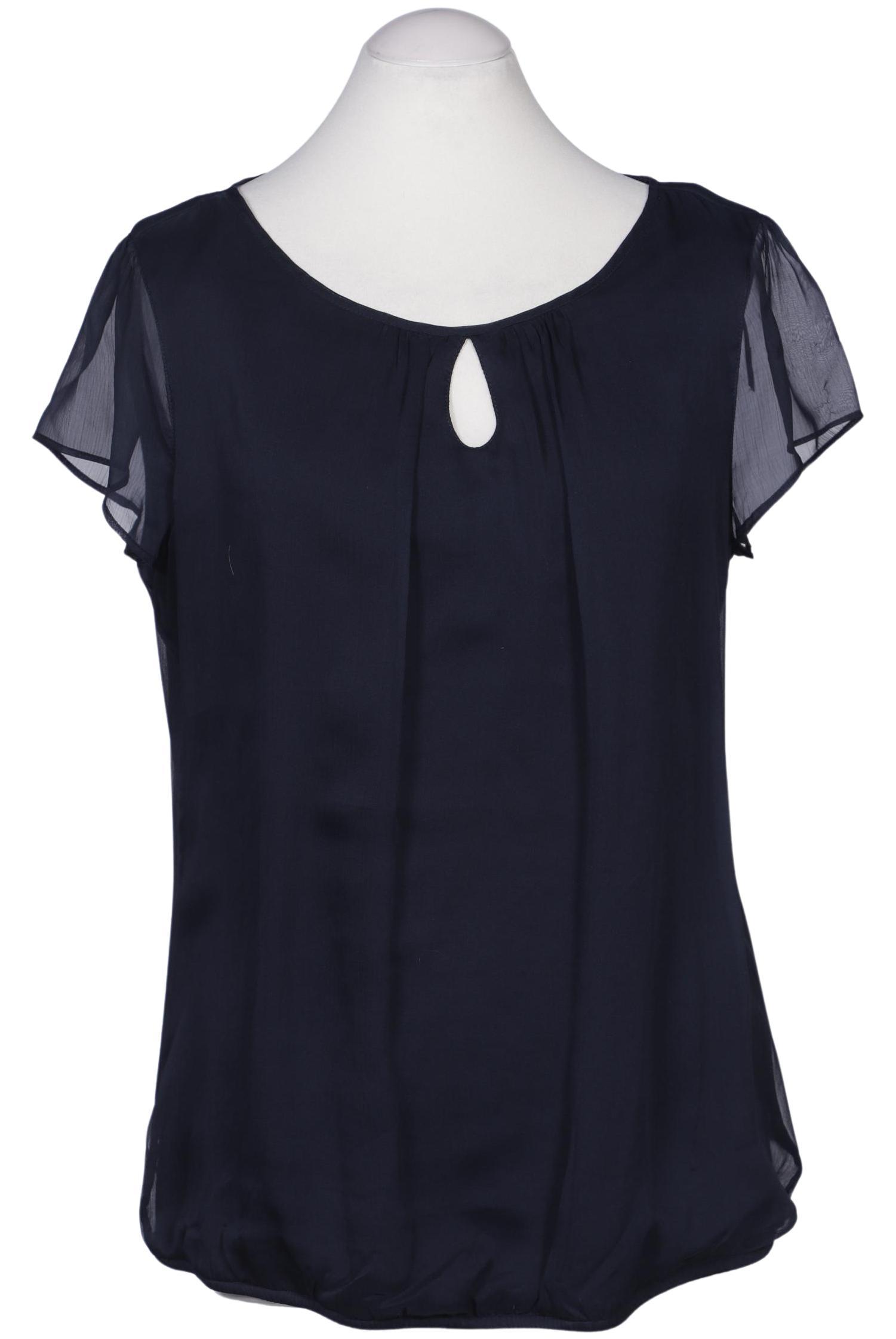 

Comma Damen Bluse, marineblau, Gr. 38