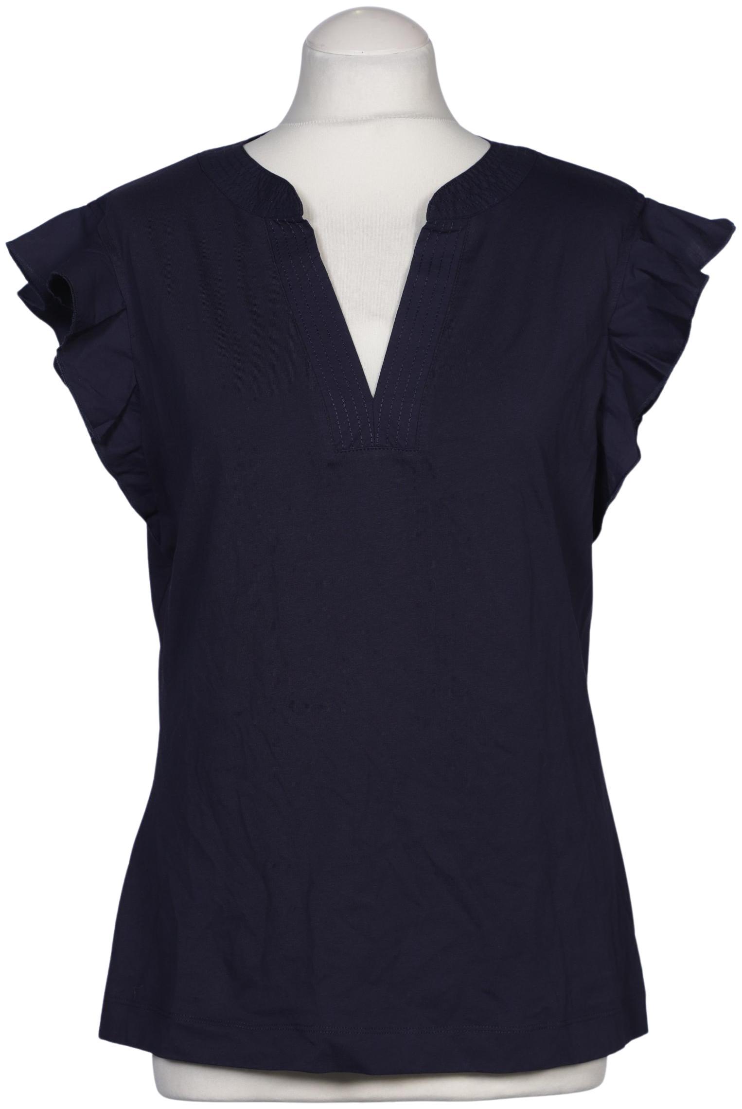 

Comma Damen Bluse, marineblau, Gr. 40