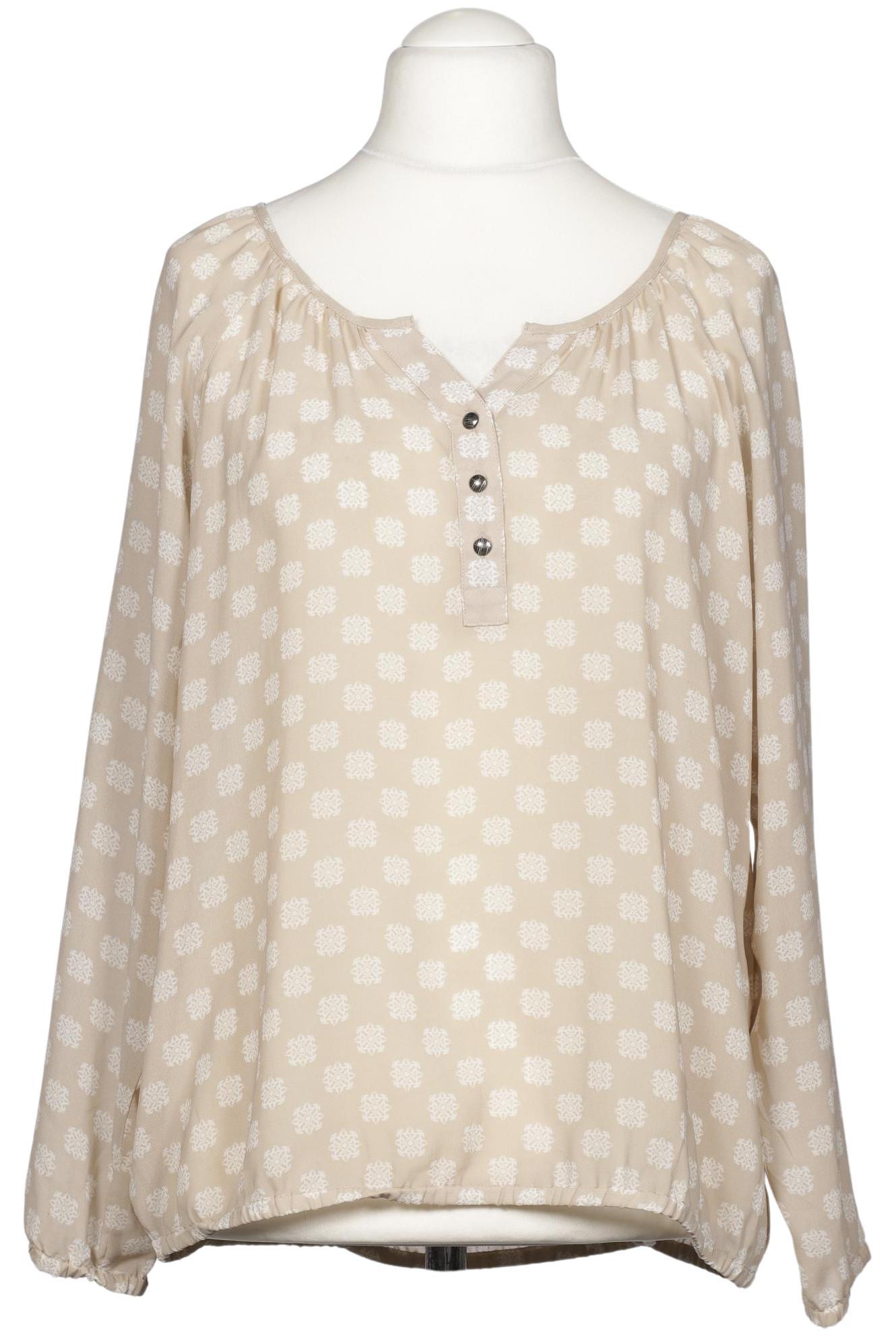 

Comma Damen Bluse, beige, Gr. 44