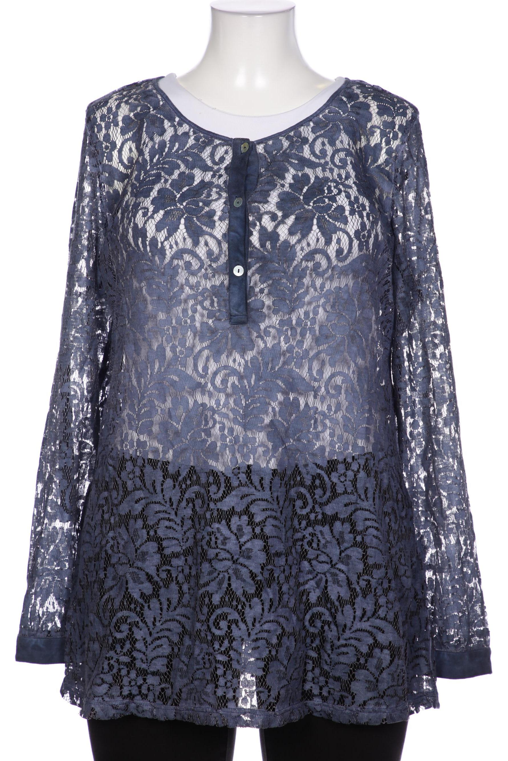 

Comma Damen Bluse, marineblau, Gr. 42