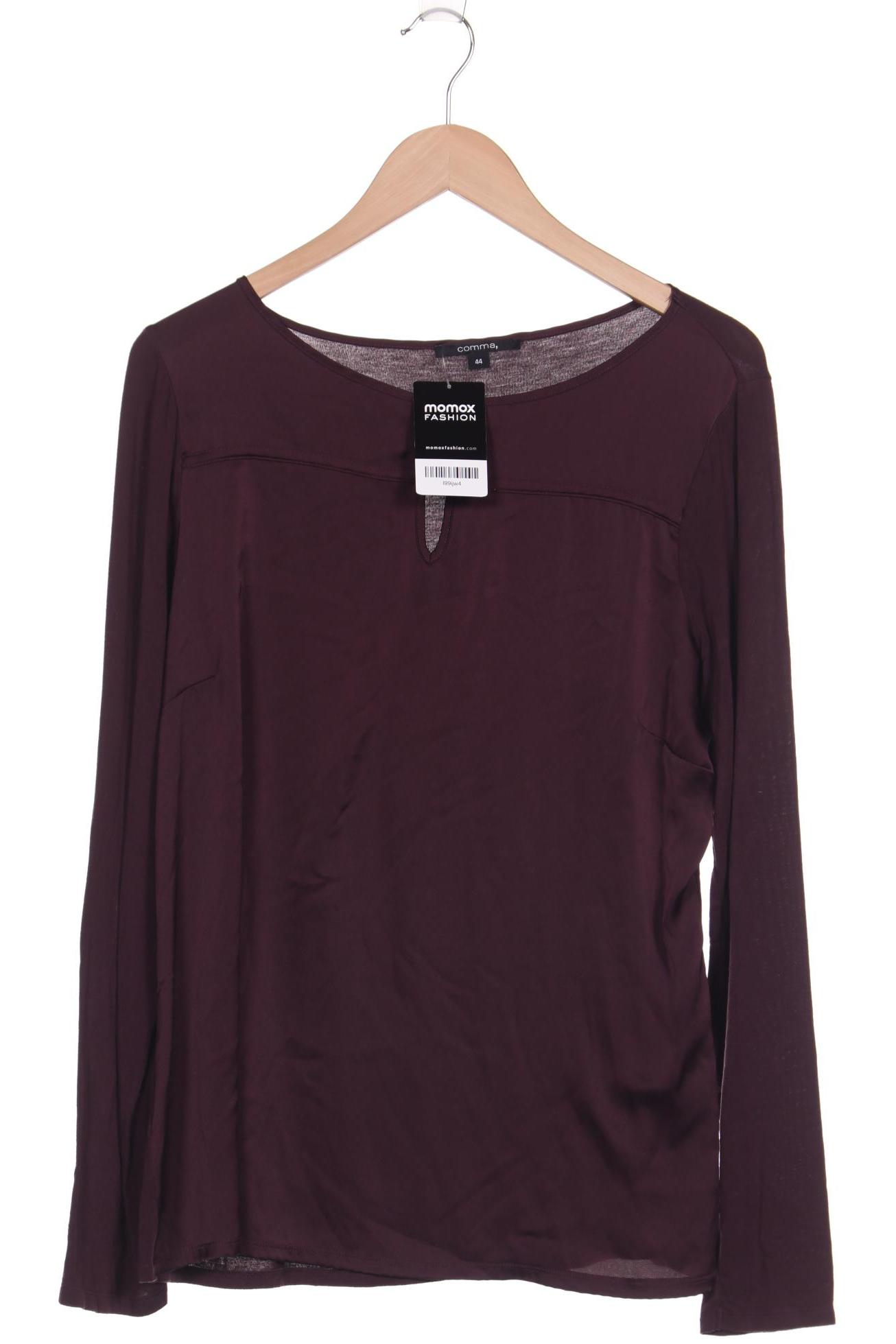 

Comma Damen Bluse, bordeaux, Gr. 44