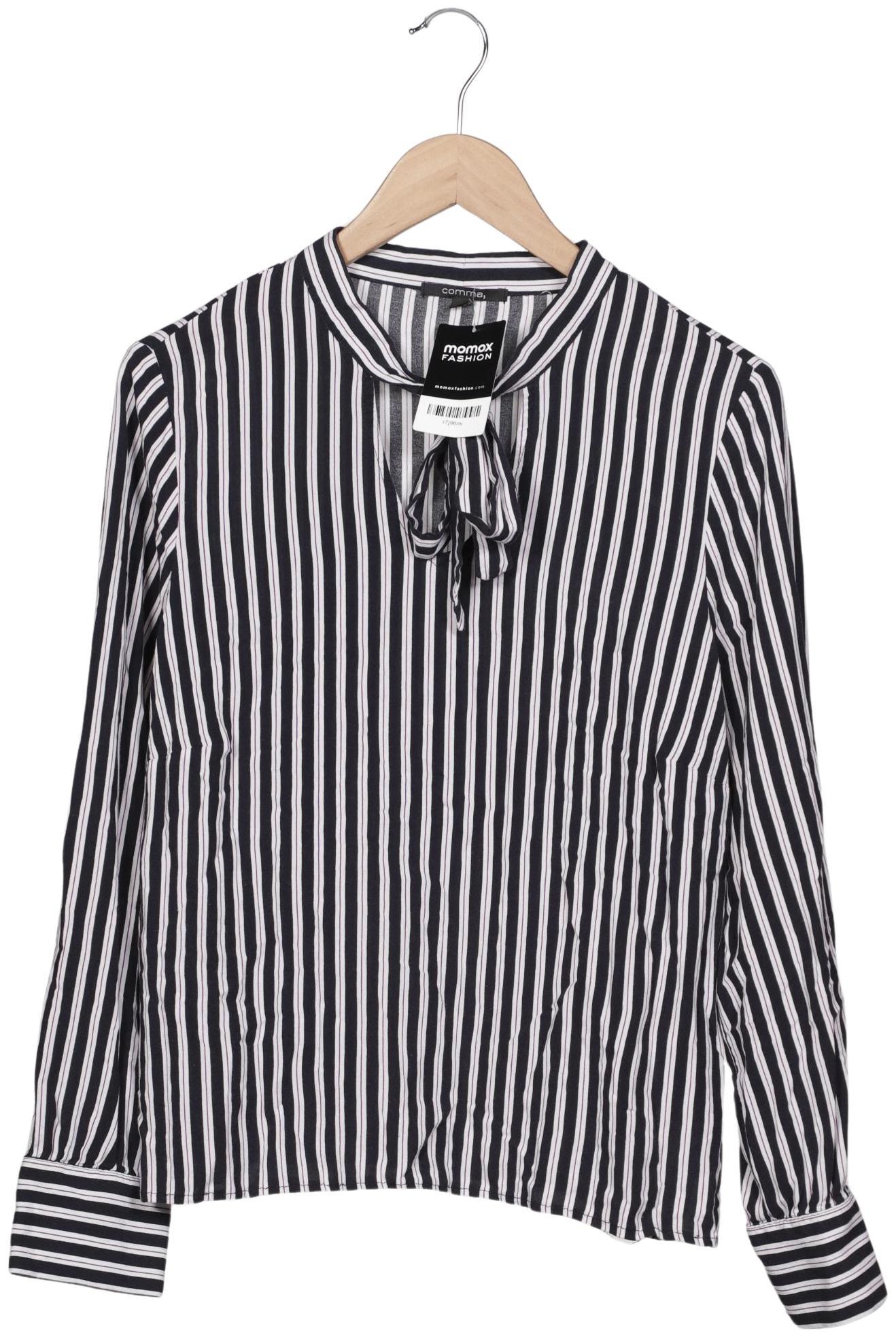 

Comma Damen Bluse, marineblau, Gr. 44