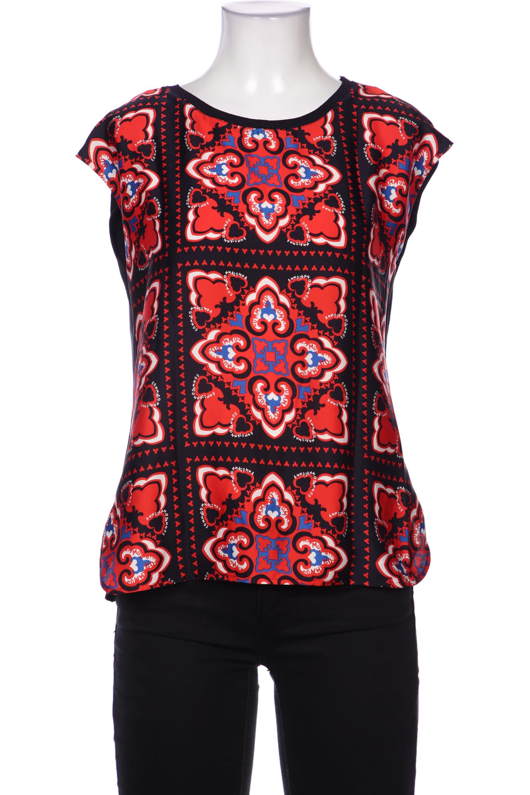 

Comma Damen Bluse, marineblau, Gr. 36