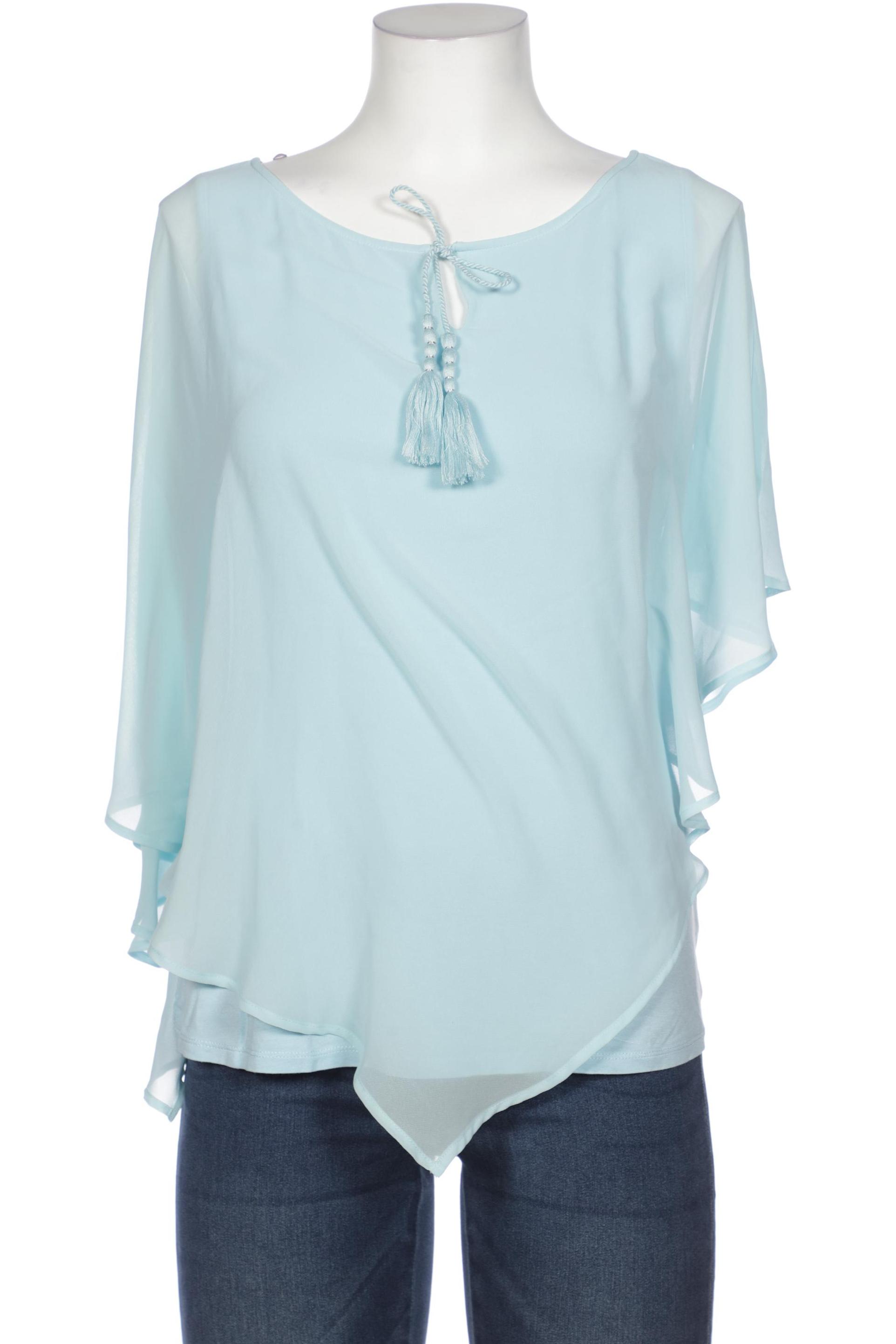 

Comma Damen Bluse, blau, Gr. 38