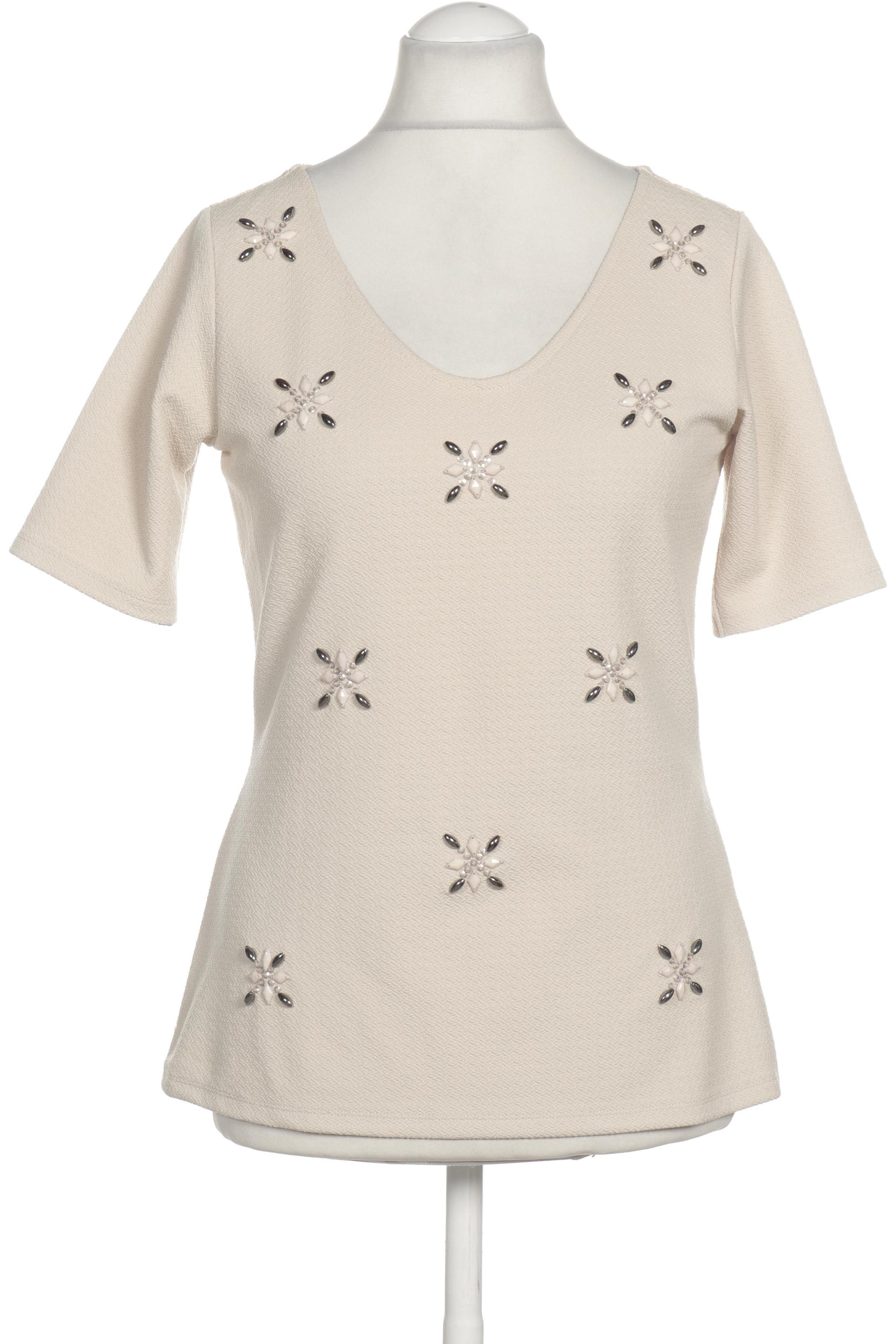 

Comma Damen Bluse, beige, Gr. 40