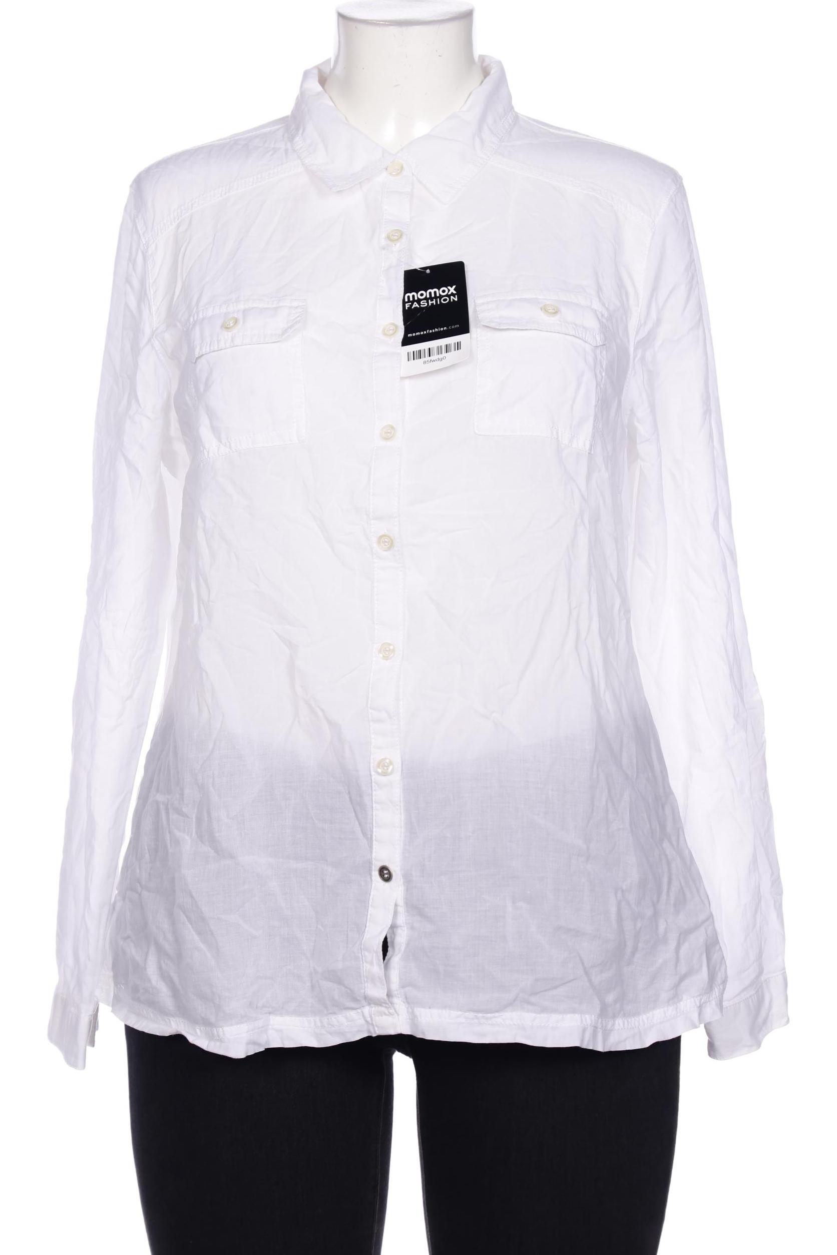 

Comma Damen Bluse, weiß, Gr. 44