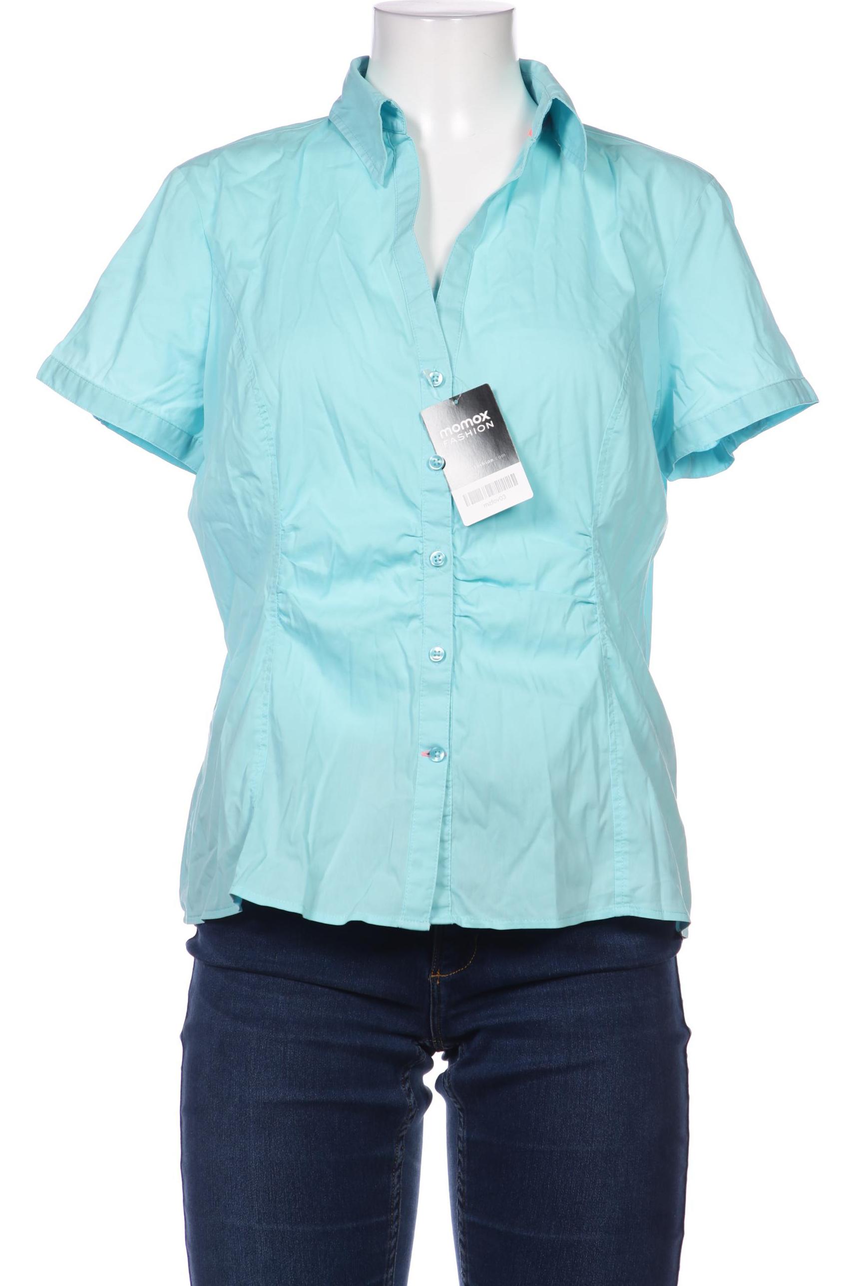

Comma Damen Bluse, türkis, Gr. 42
