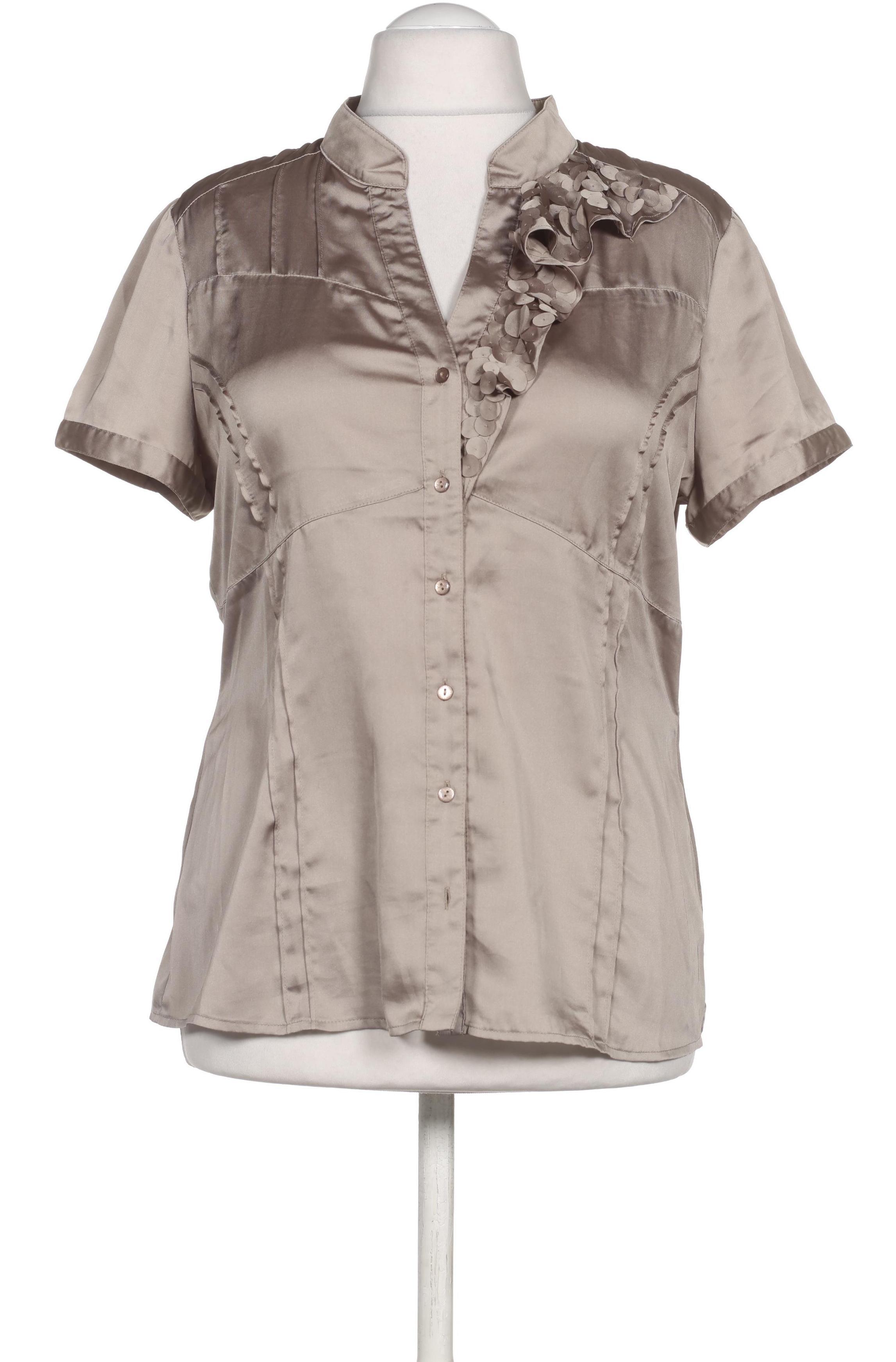 

Comma Damen Bluse, beige, Gr. 44