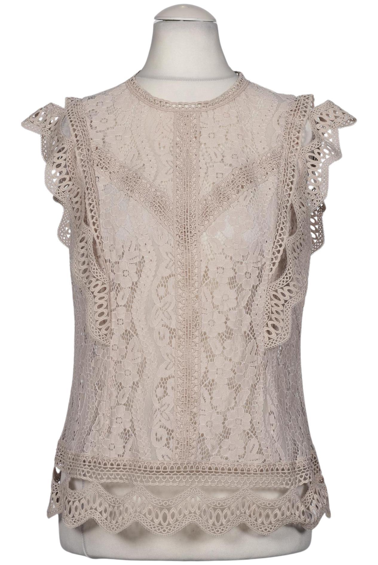 

Comma Damen Bluse, beige, Gr. 40