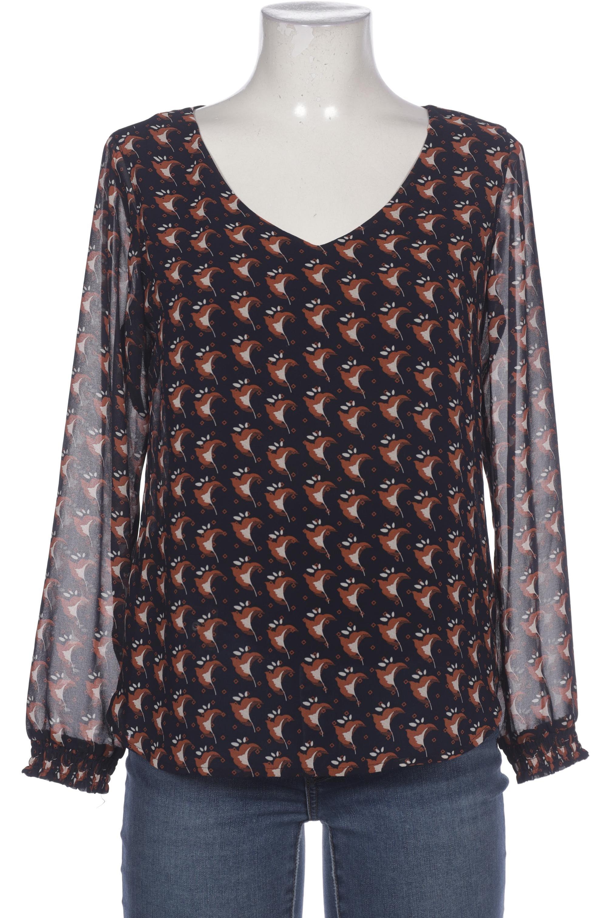 

Comma Damen Bluse, marineblau, Gr. 36