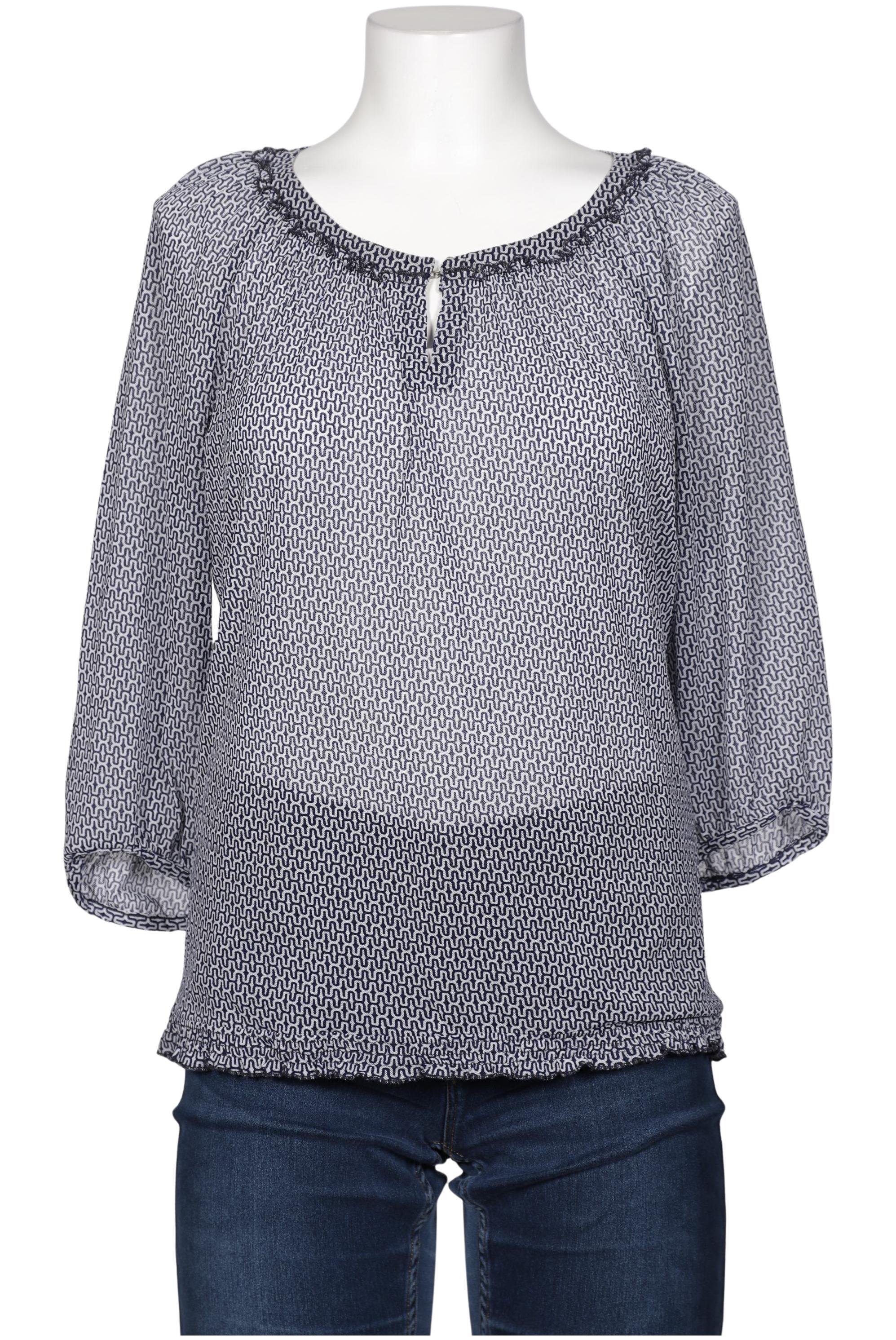 

Comma Damen Bluse, marineblau, Gr. 42