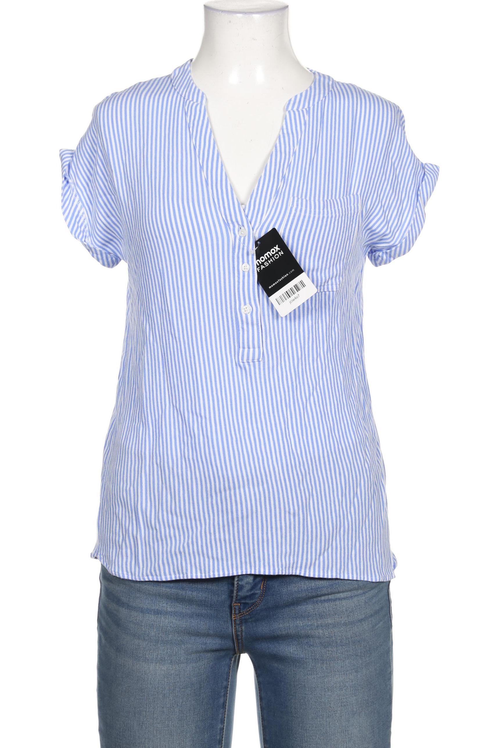 

Comma Damen Bluse, blau, Gr. 34