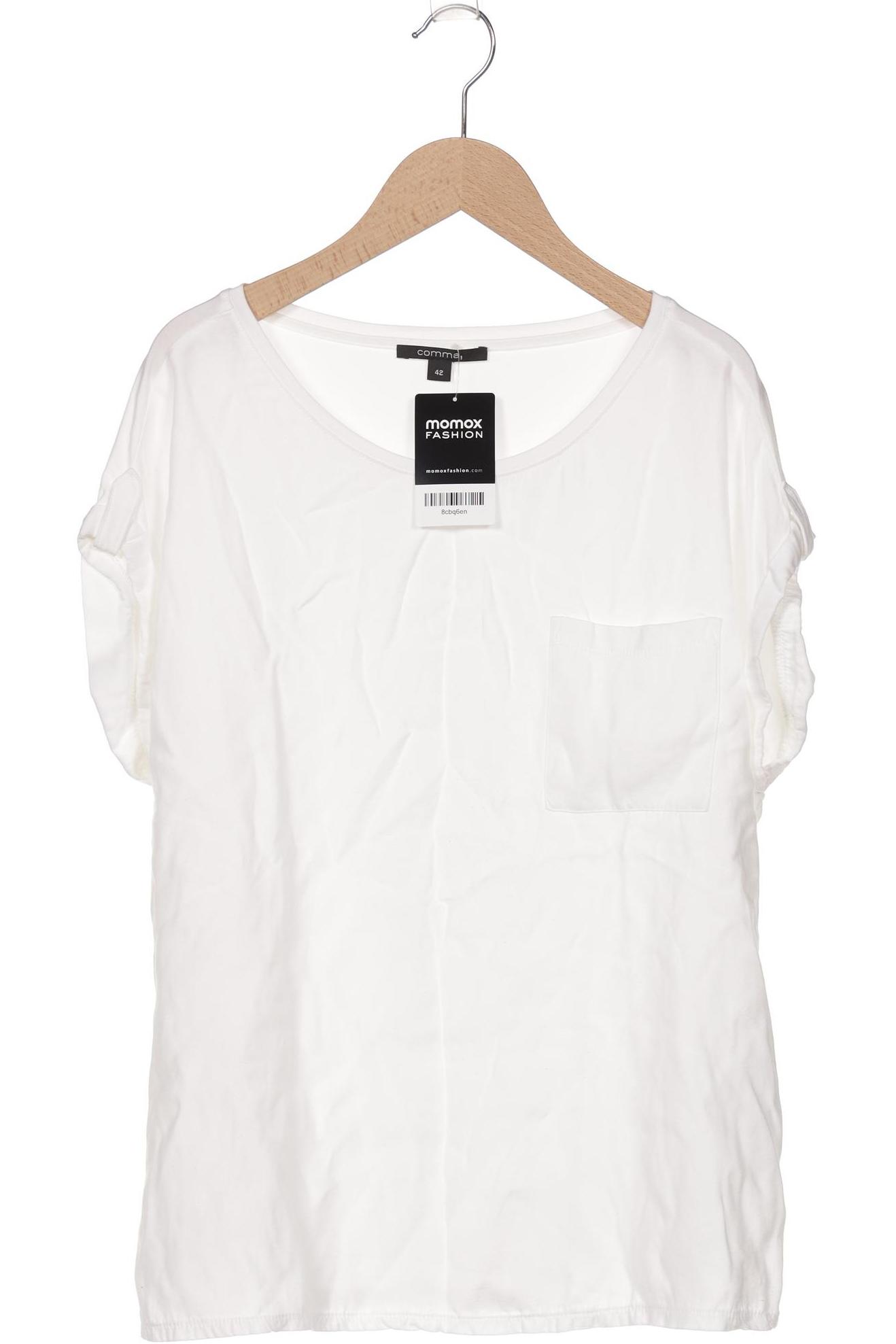 

Comma Damen Bluse, weiß, Gr. 42