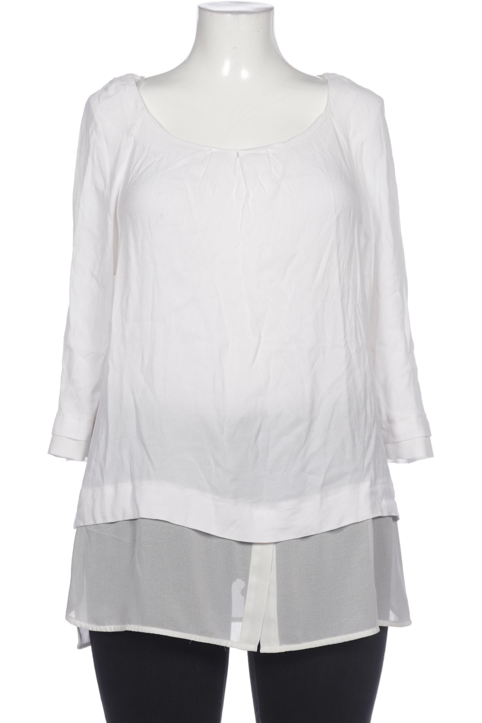 

Comma Damen Bluse, weiß, Gr. 44