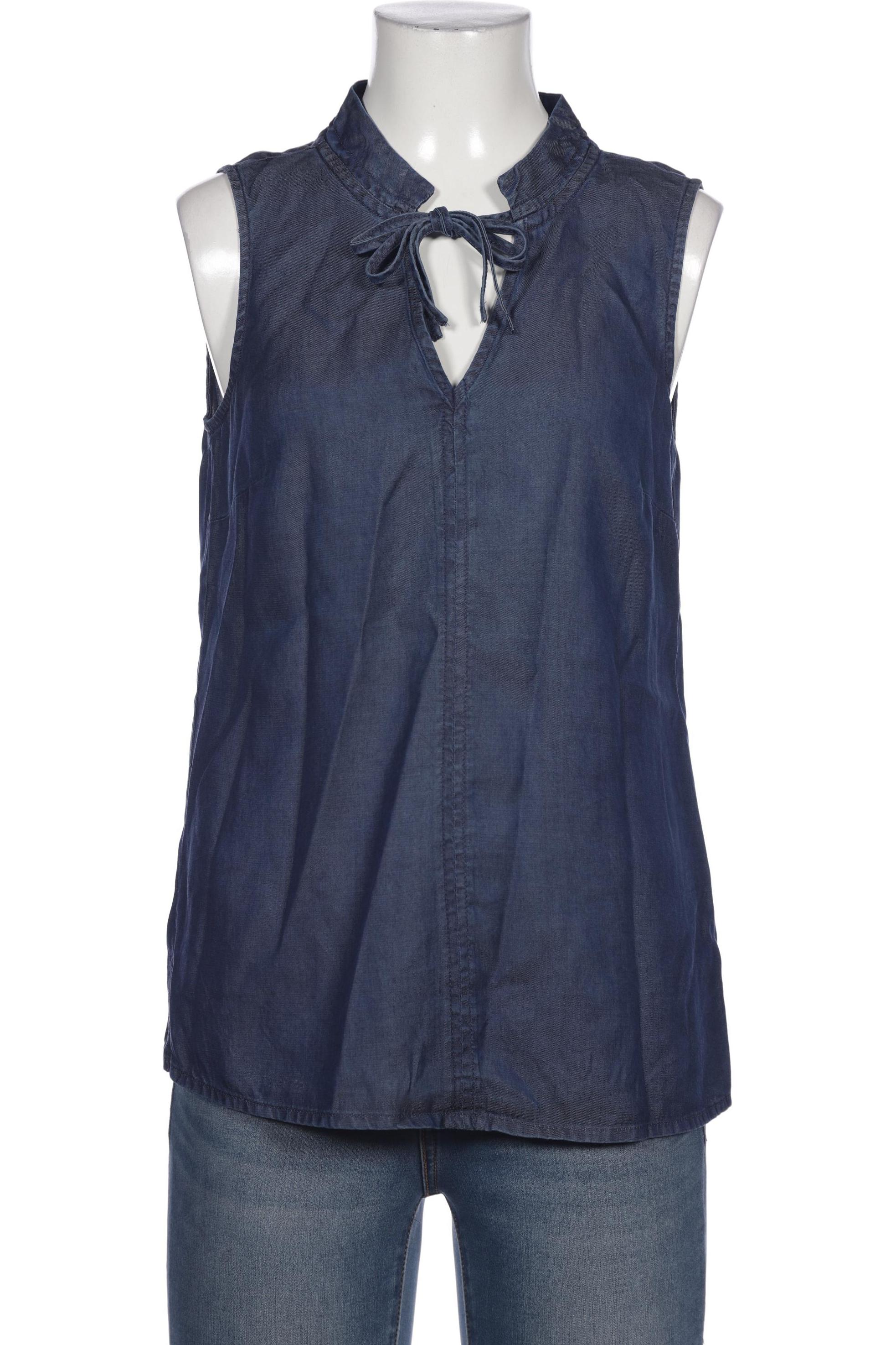 

Comma Damen Bluse, marineblau