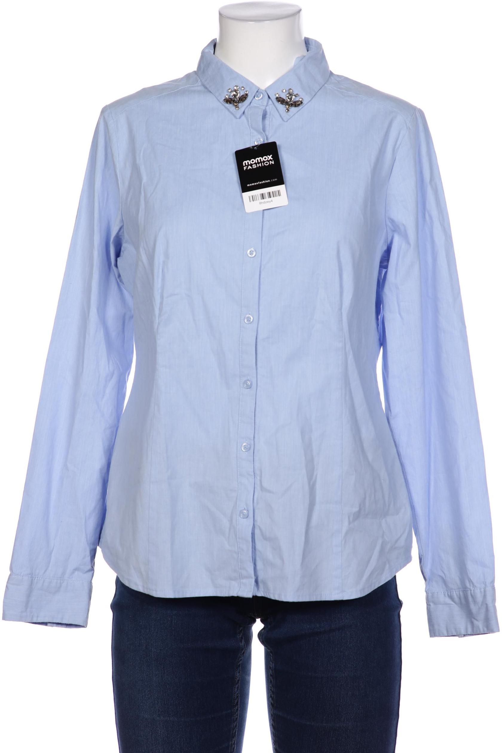 

Comma Damen Bluse, hellblau, Gr. 42