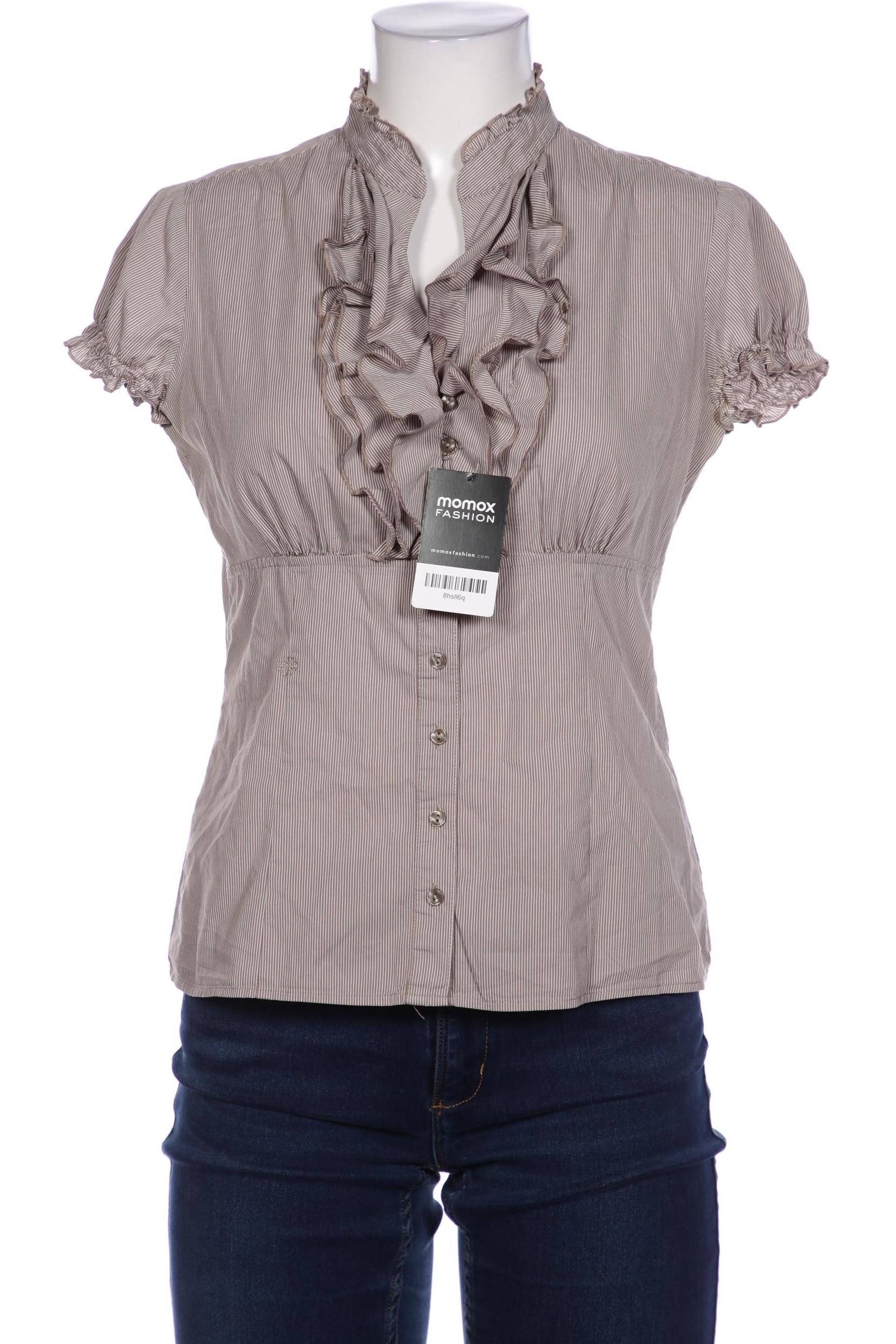 

Comma Damen Bluse, beige, Gr. 38