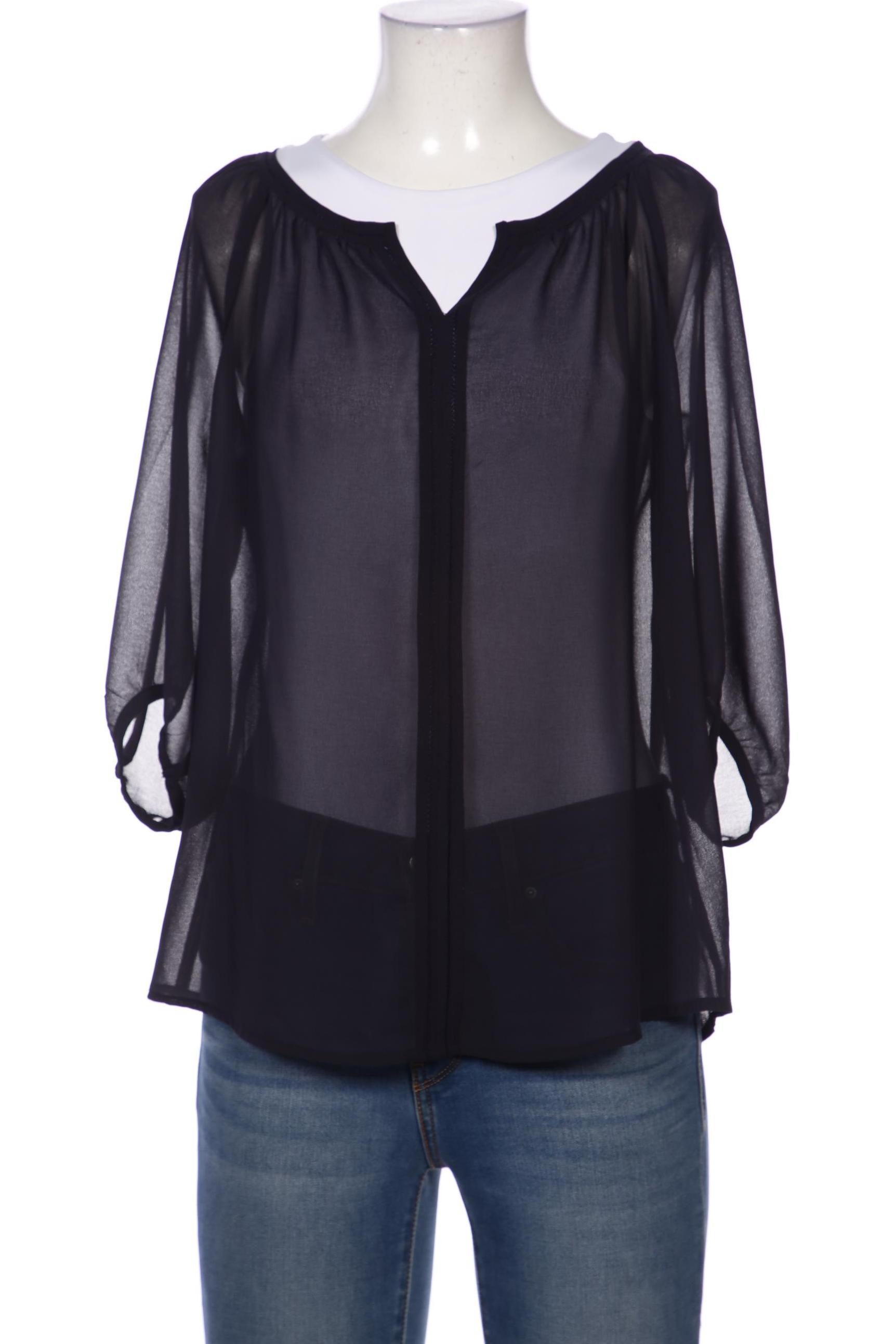 

Comma Damen Bluse, marineblau, Gr. 36