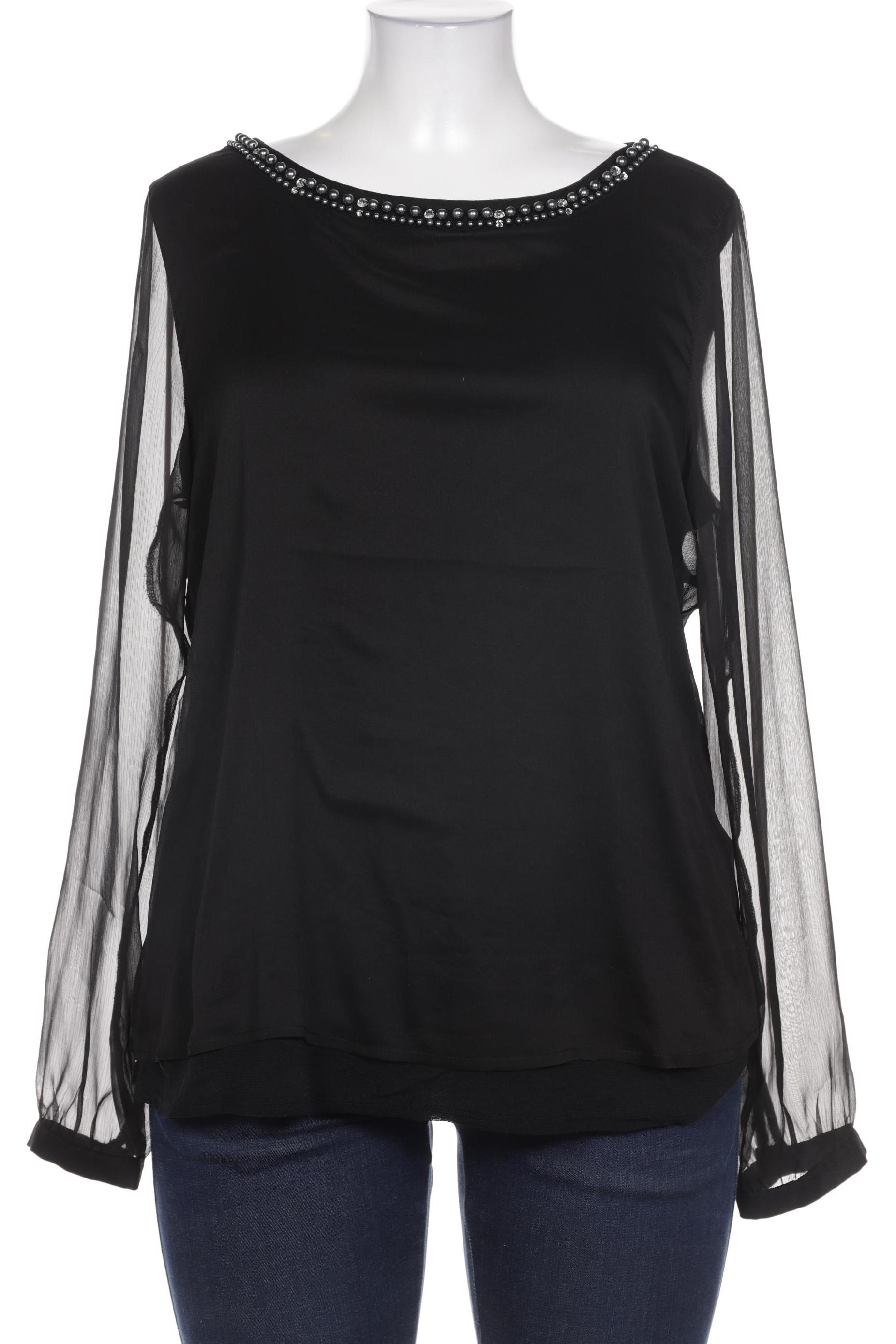 

Comma Damen Bluse, schwarz, Gr. 44